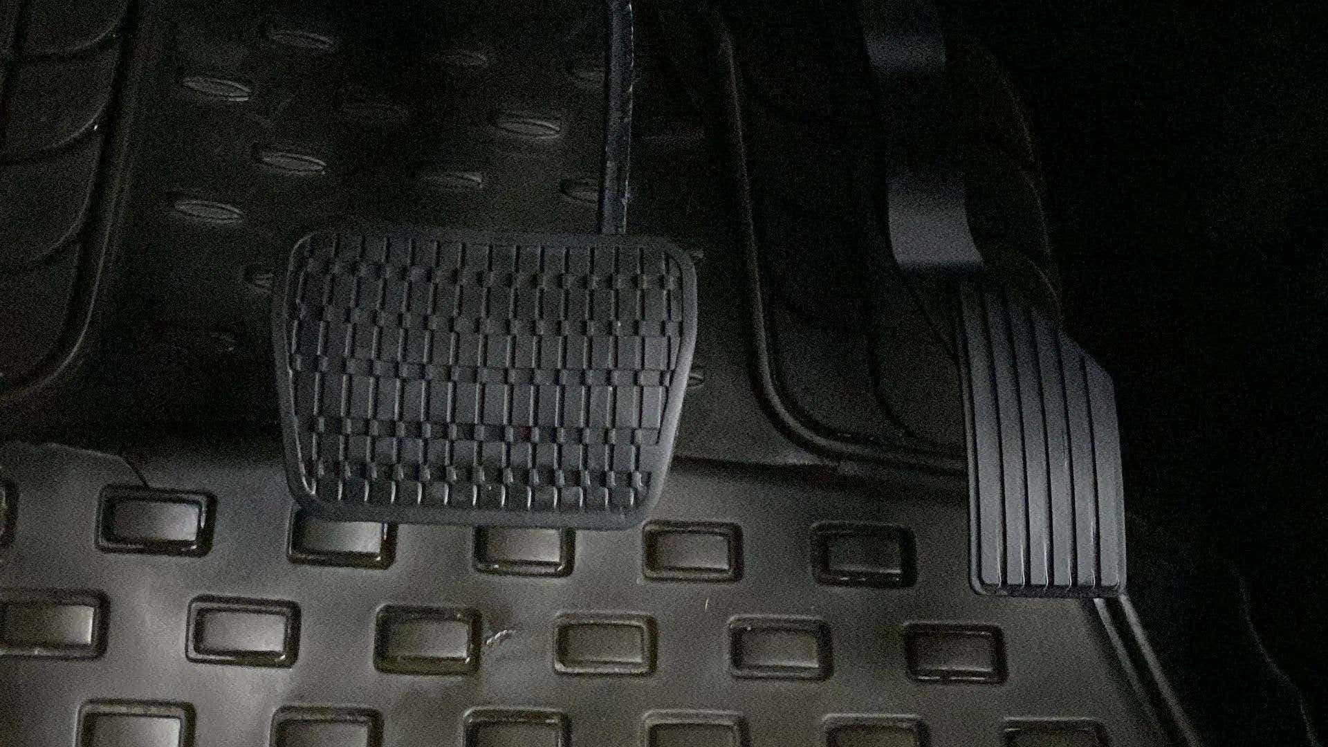 Footwell pedals view of a Tata Nexon 2017-2023