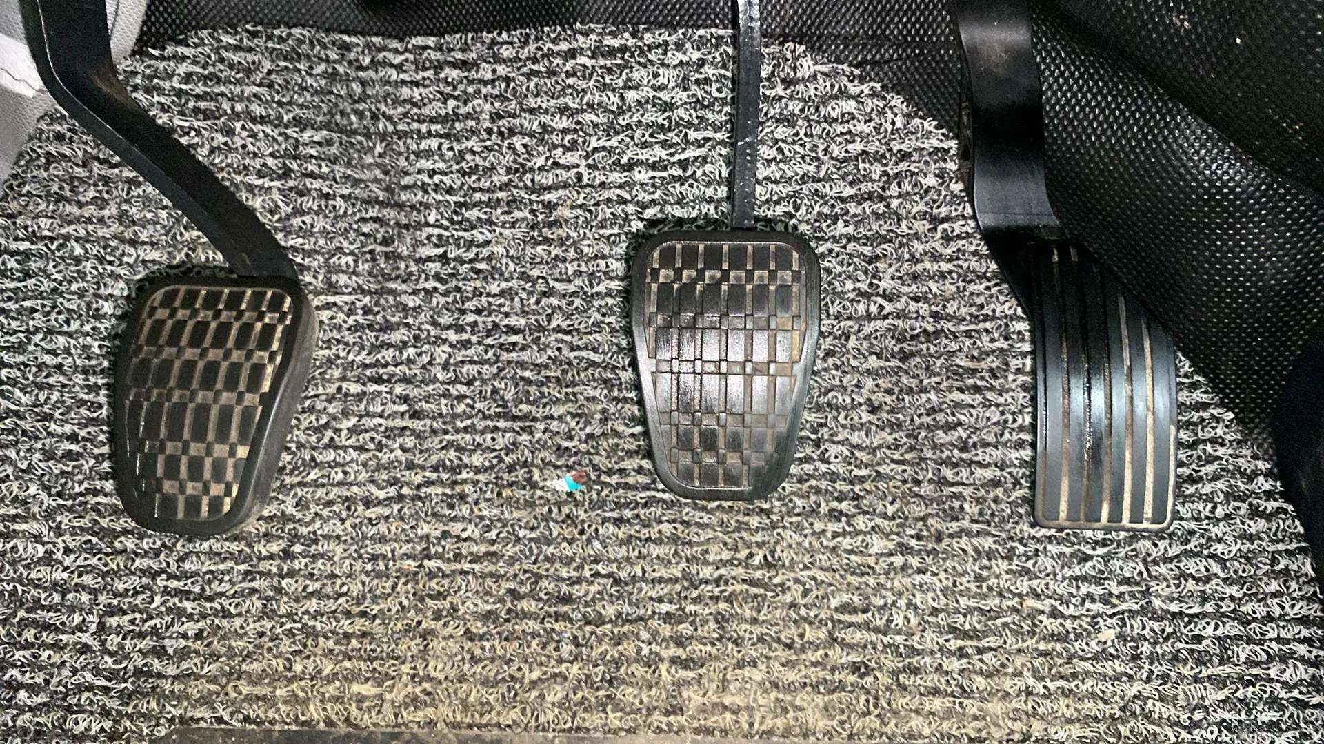 Foot pedals of a Tata Nexon 2017-2023