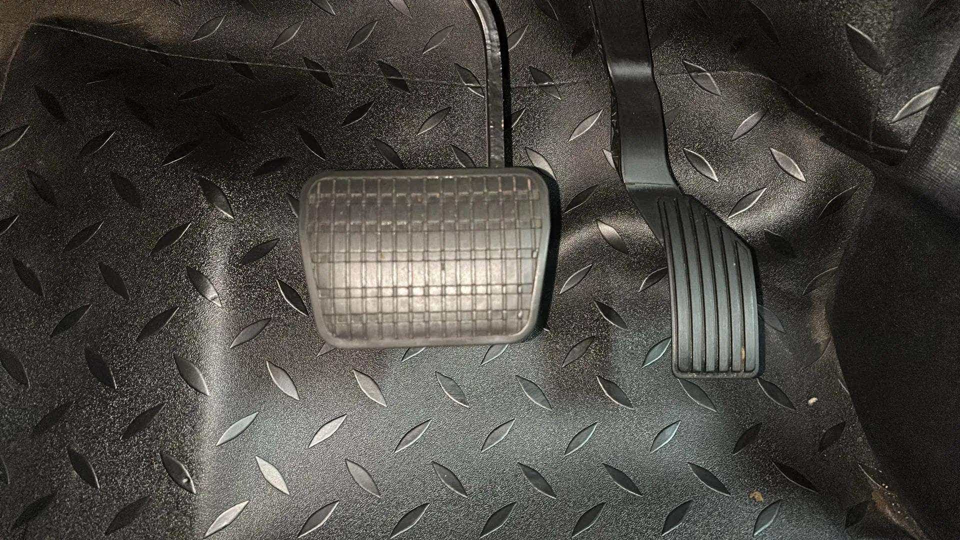 Foot pedals of a Tata Nexon