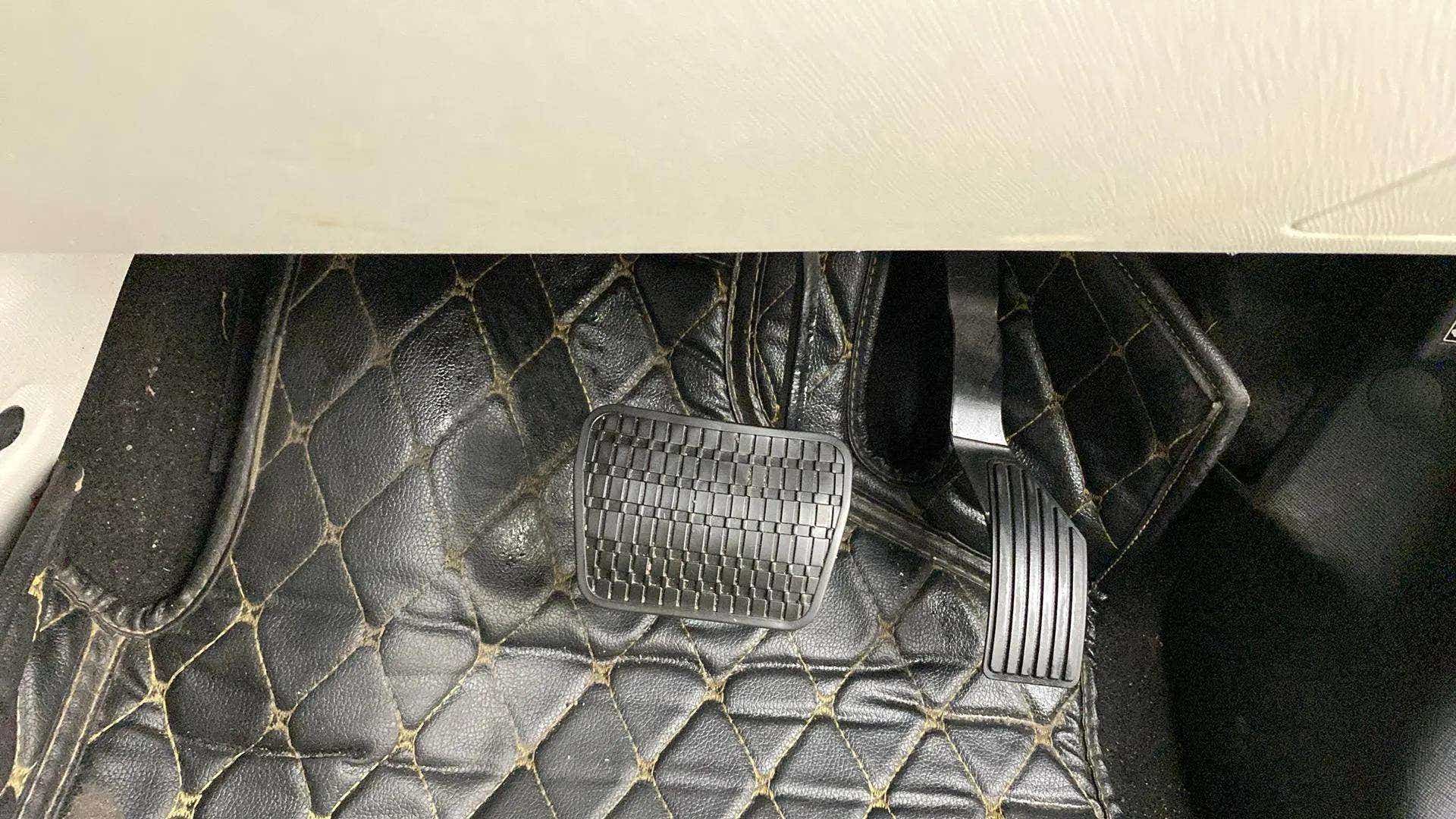 Foot pedal area of a Tata Nexon 2017-2023