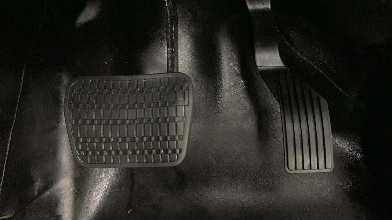 Foot pedals of a Tata Nexon 2017-2023