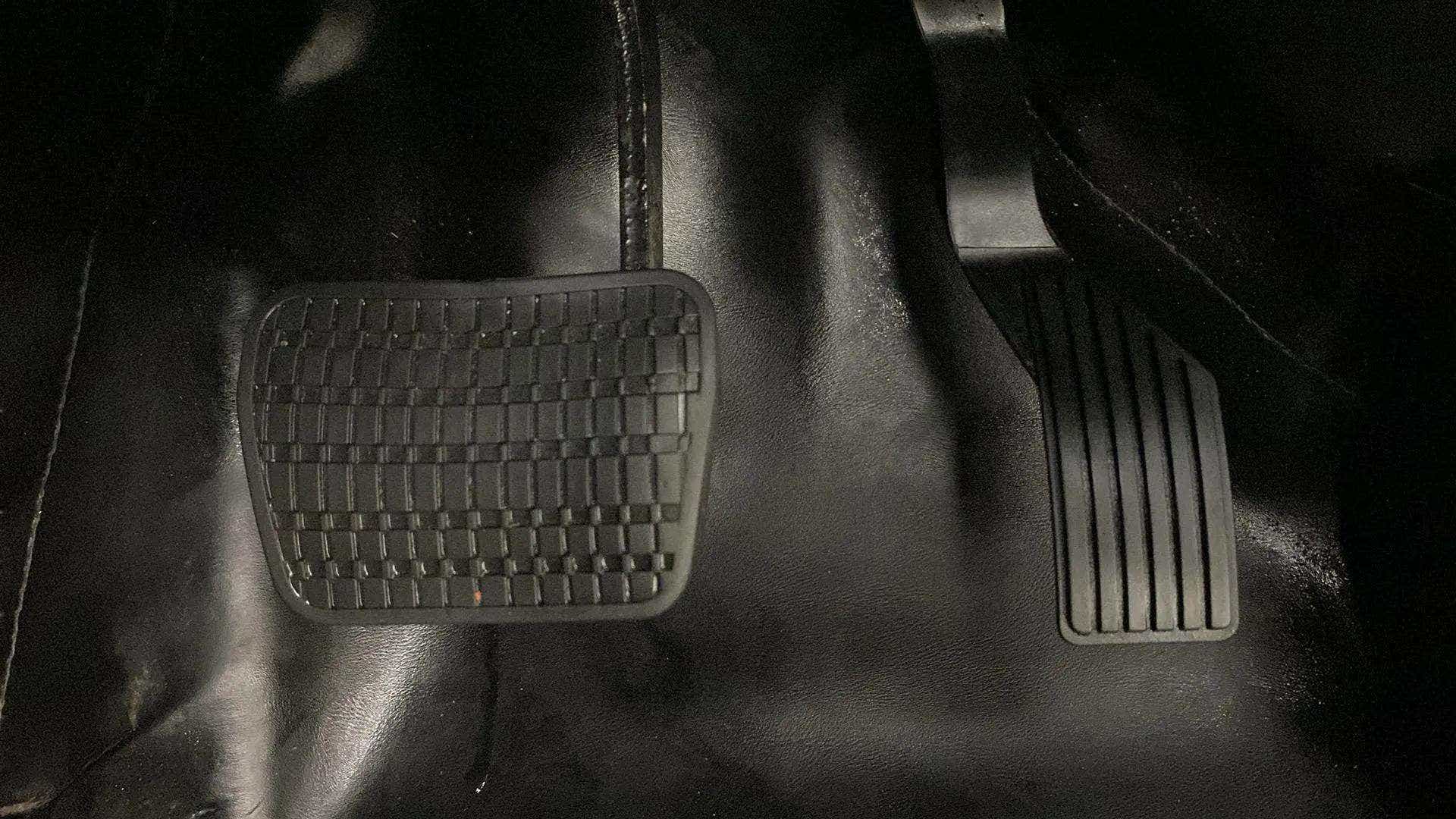 Foot pedals of a Tata Nexon 2017-2023