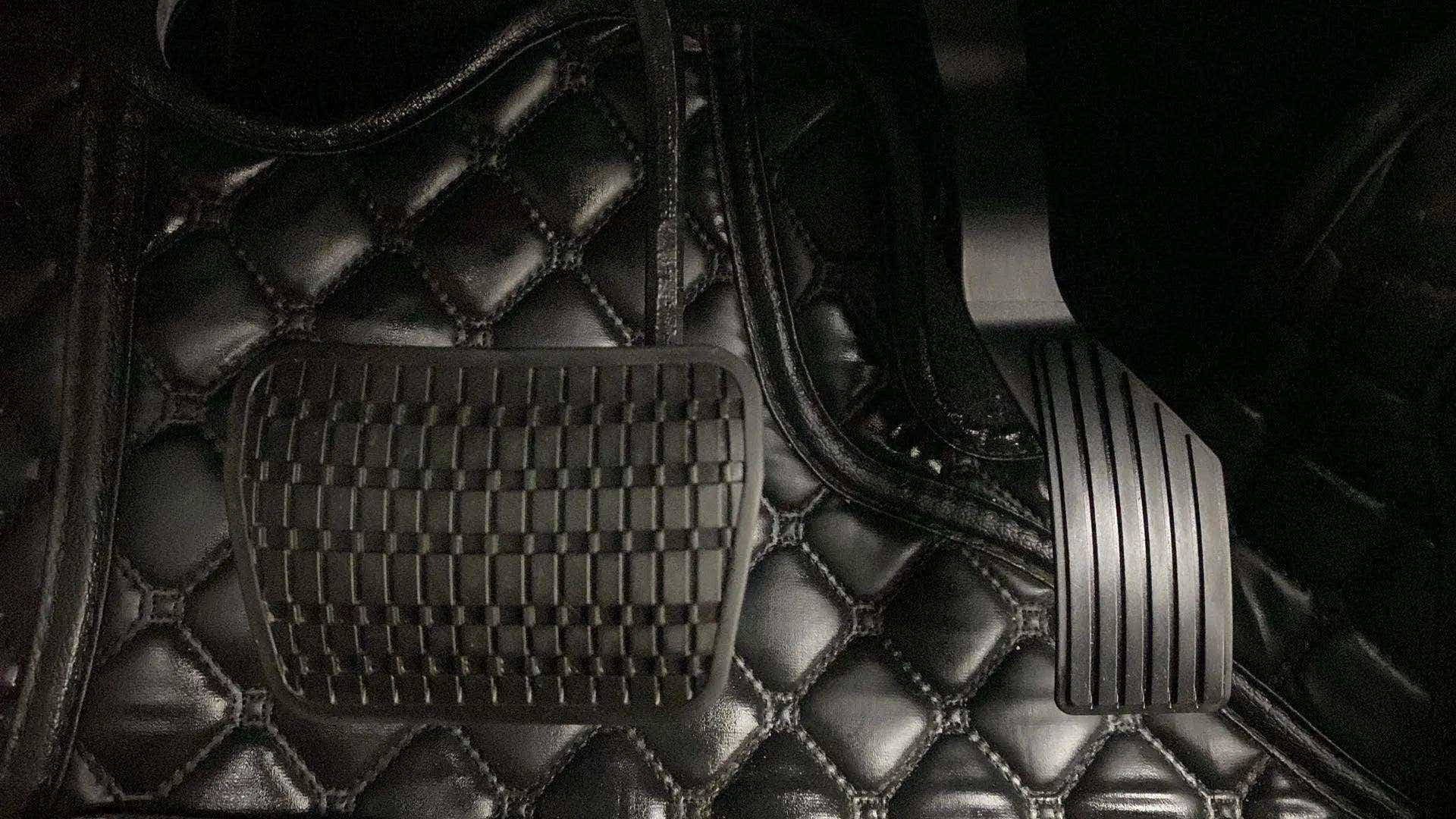 Foot pedals of a Tata Nexon 2017-2023