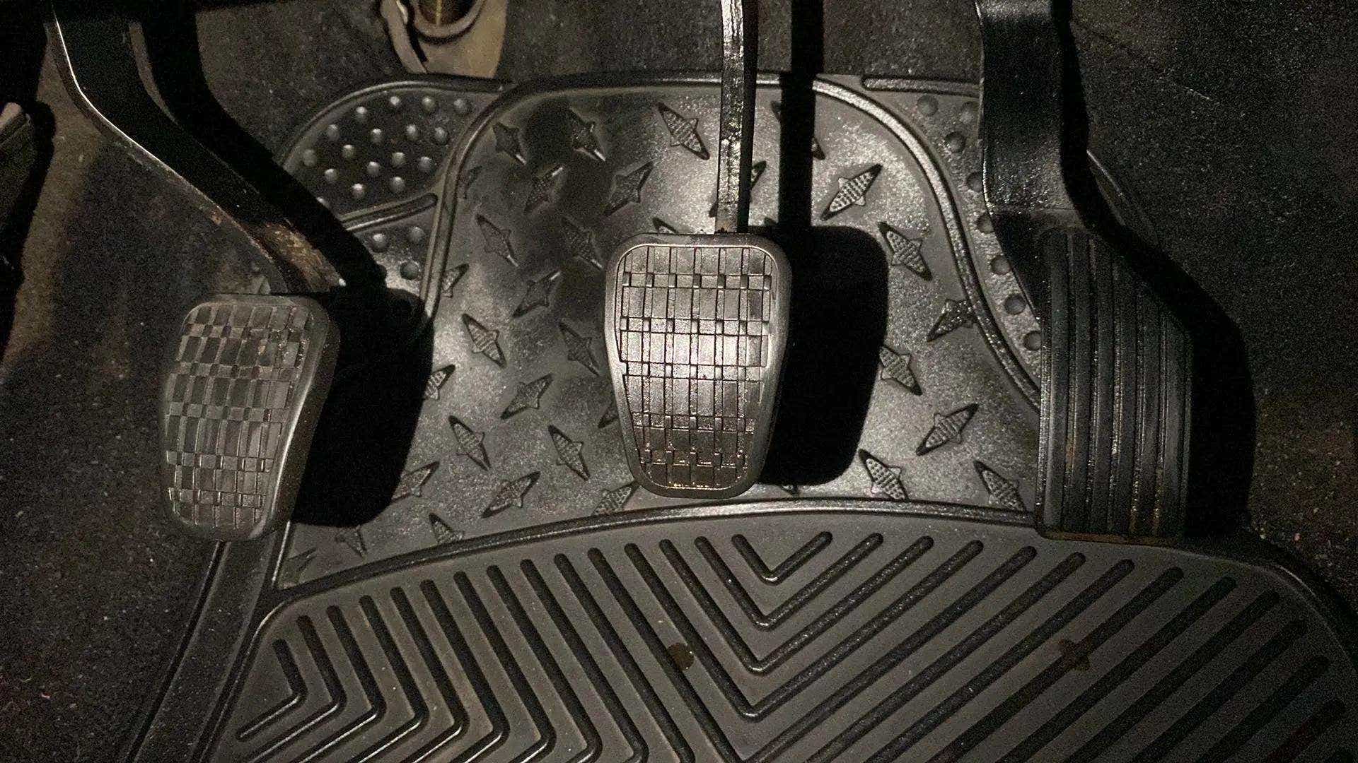 Foot pedals of a Tata Nexon 2017-2023