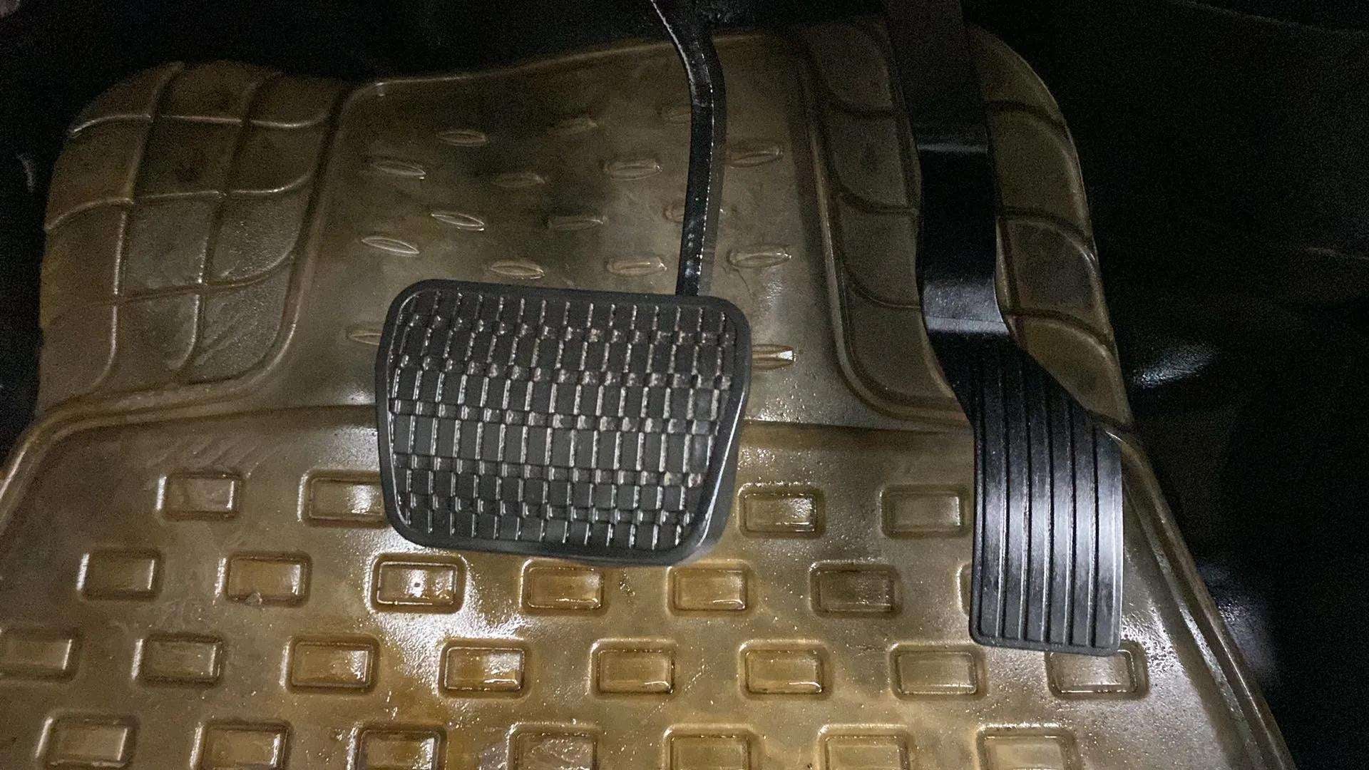 Foot pedal area of a Tata Nexon 2017-2023