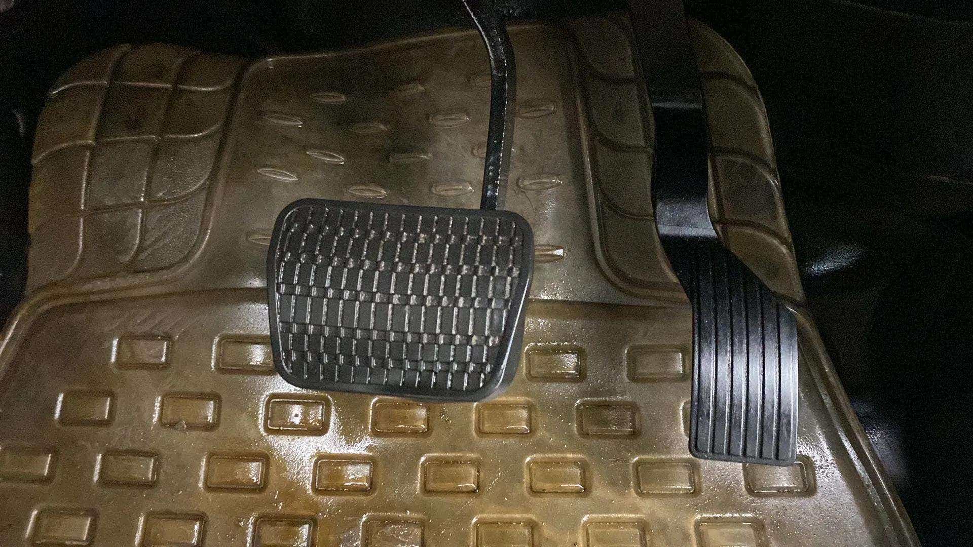 Foot pedal area of a Tata Nexon 2017-2023