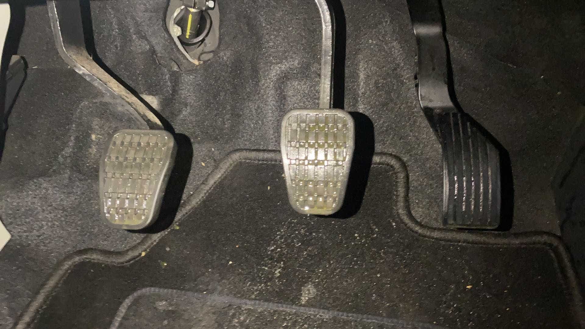 Pedals close-up of a Tata Nexon 2017-2023
