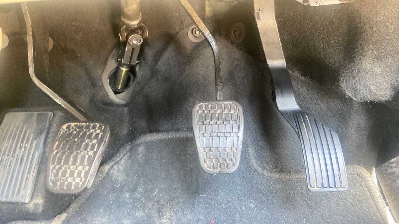Pedal box and footwell of a Tata Nexon 2017-2023