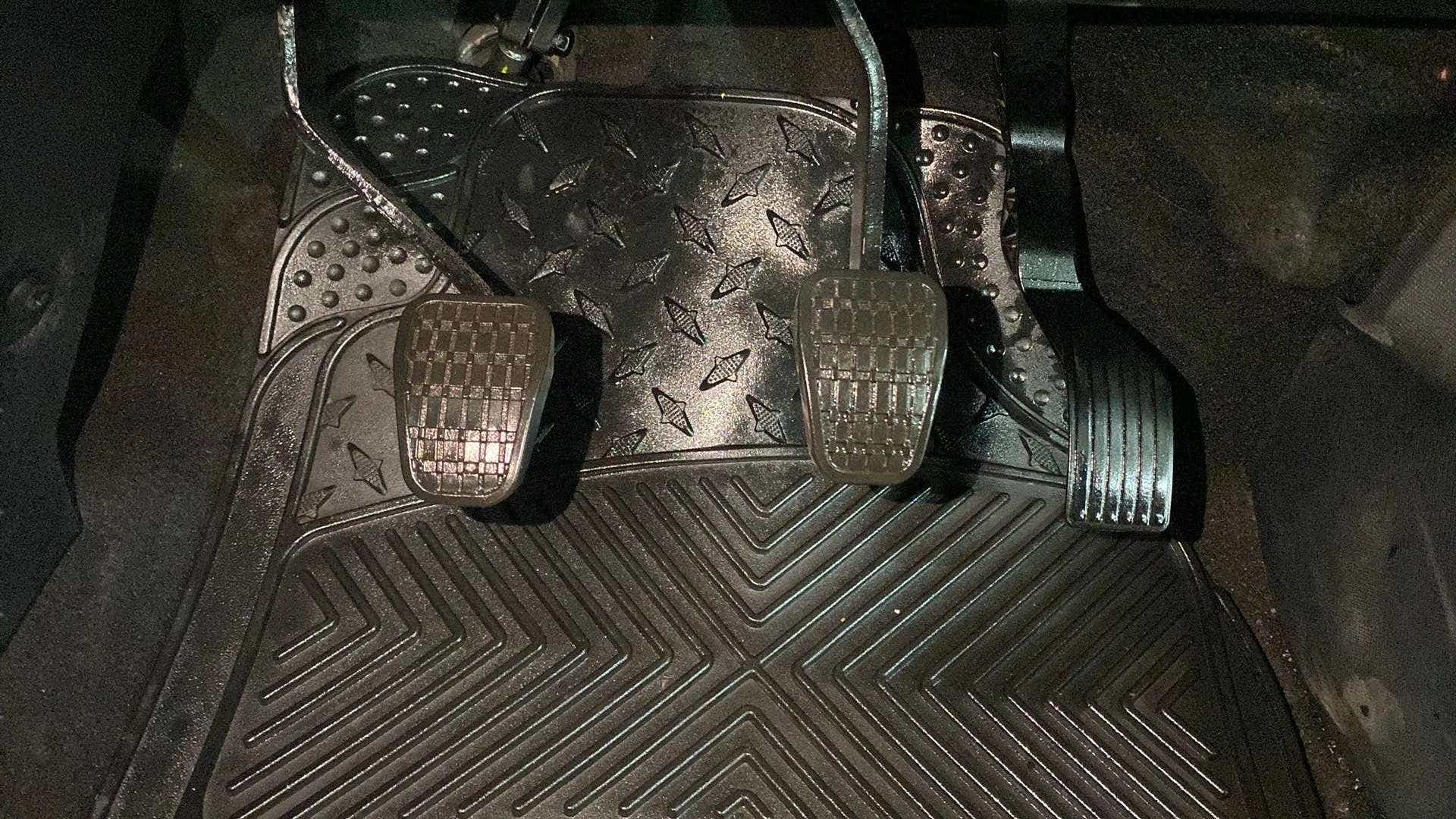 Pedal area view of a Tata Nexon 2017-2023