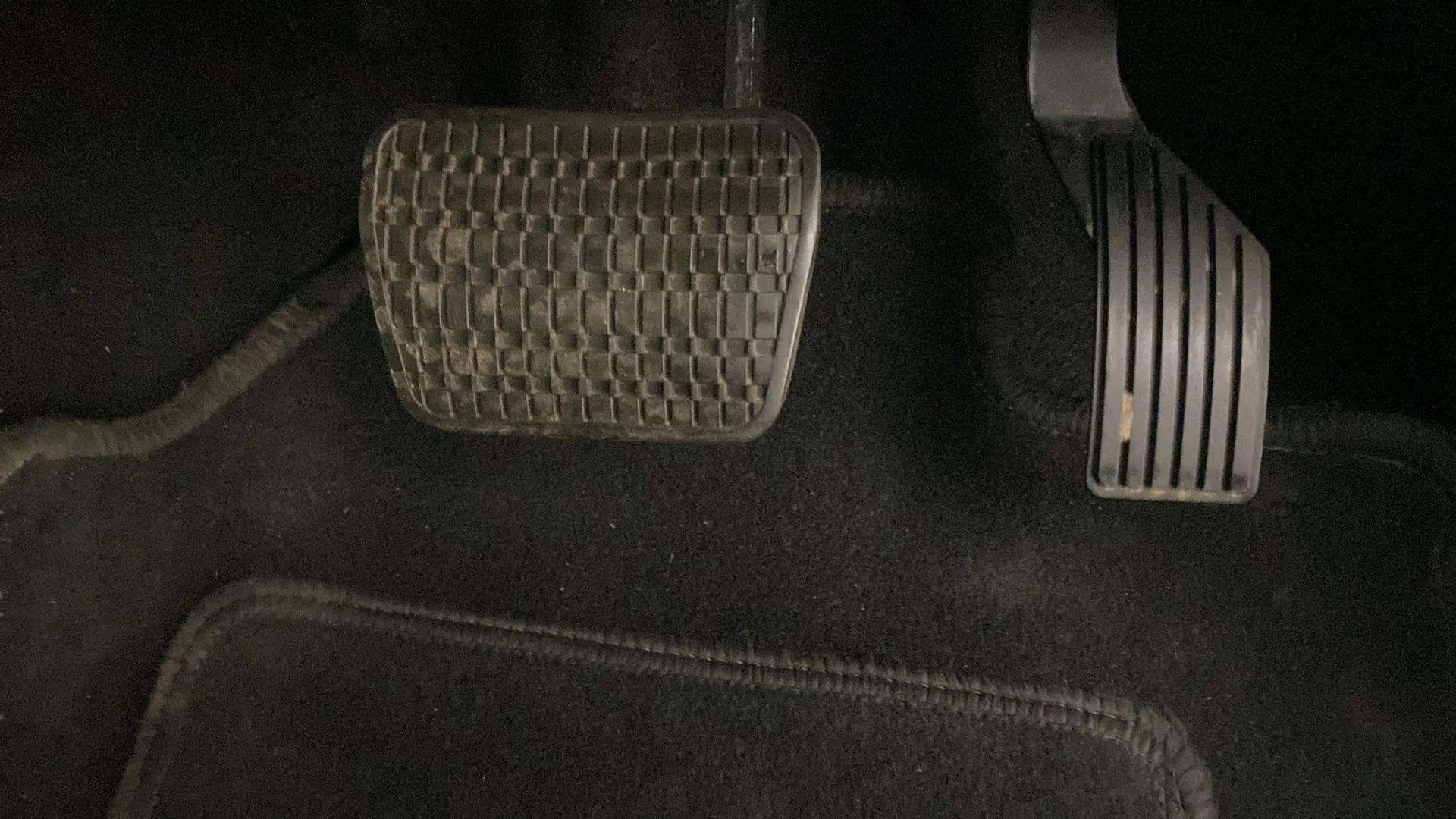 Foot pedal area of a Tata Nexon 2017-2023