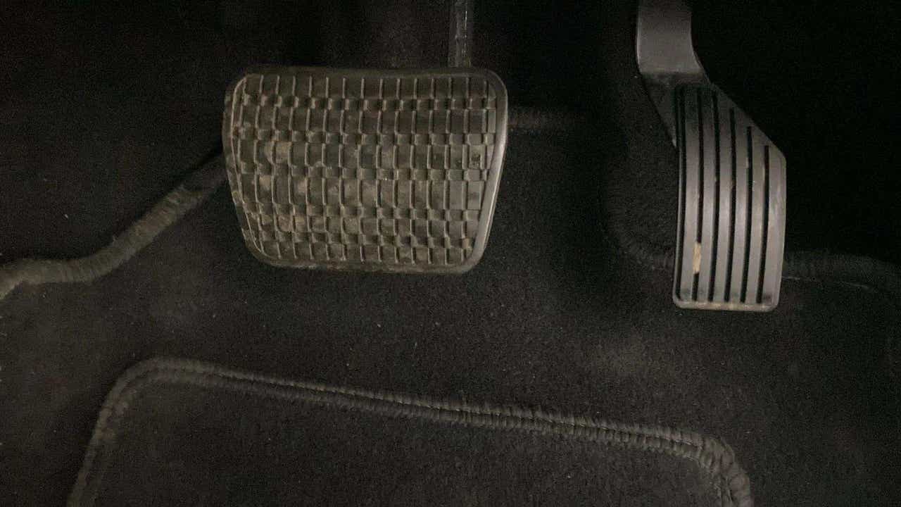 Foot pedal area of a Tata Nexon 2017-2023