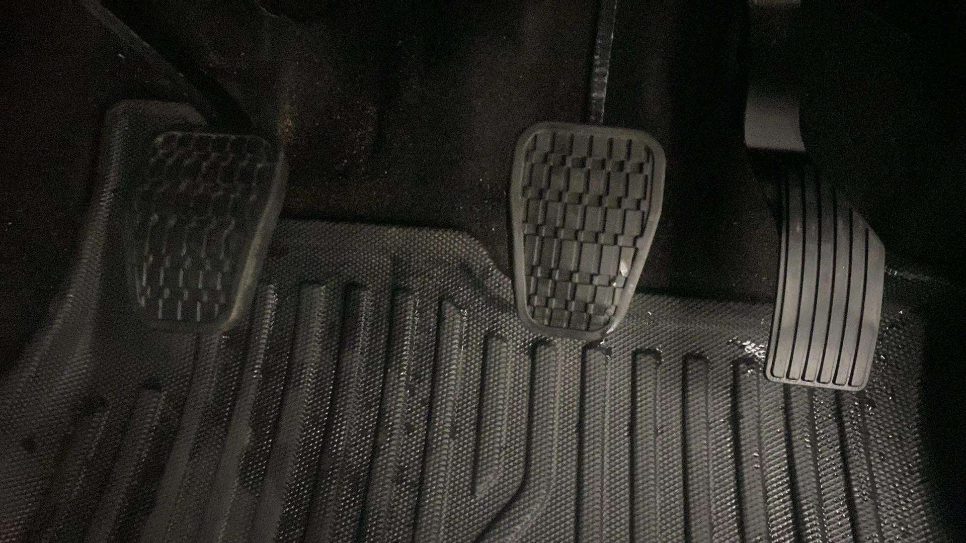 Foot pedal section of a Tata Nexon
