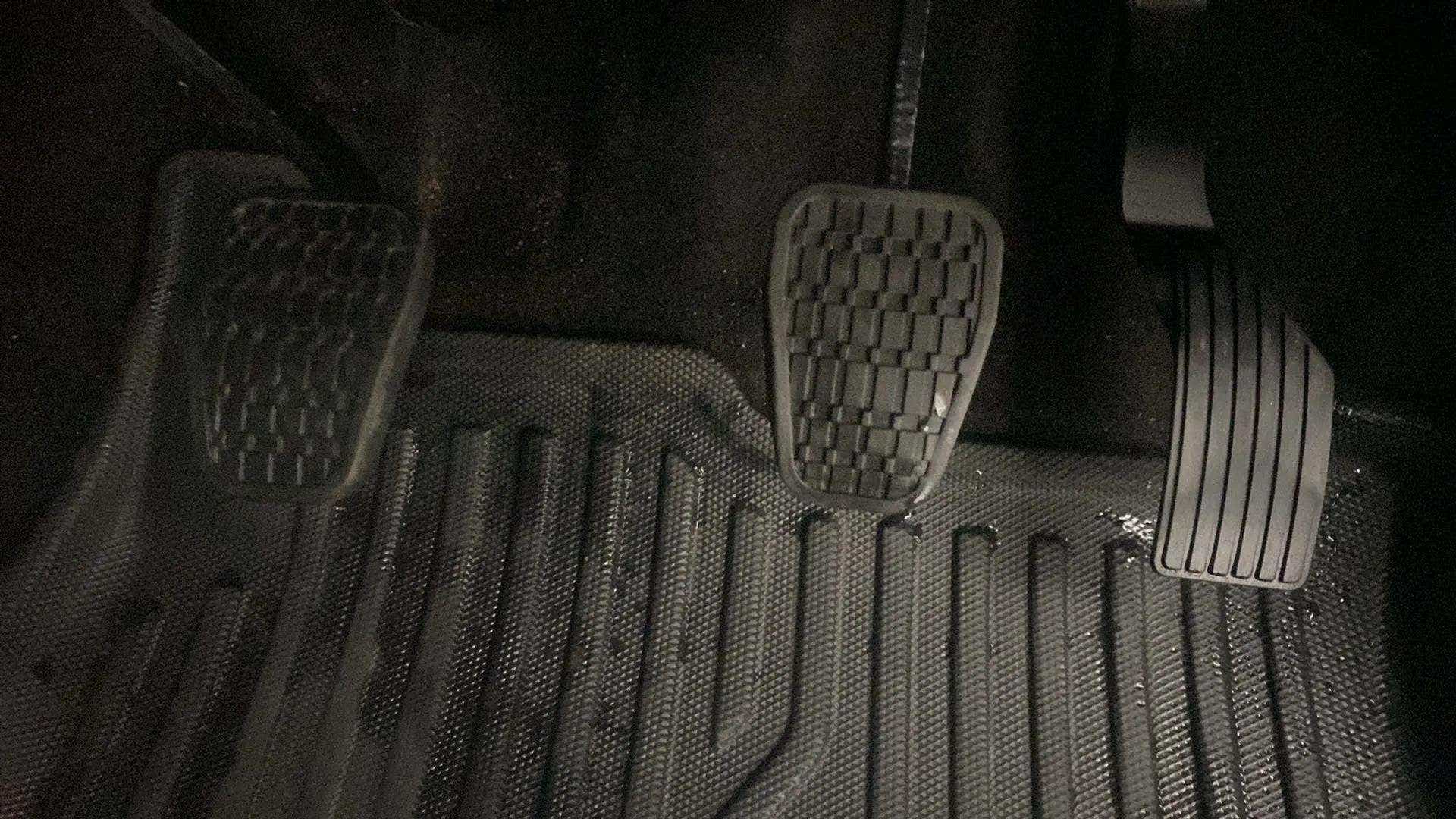 Foot pedal section of a Tata Nexon