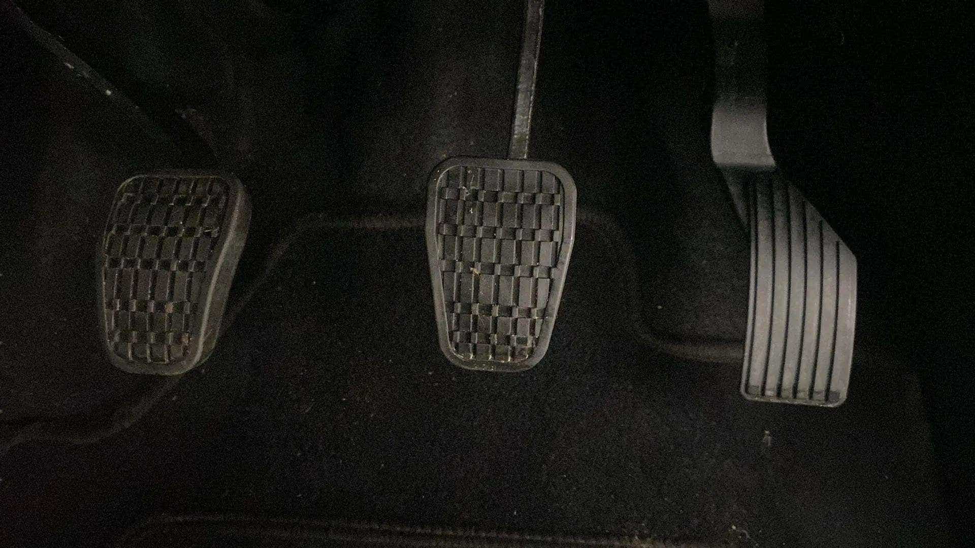 Foot pedals of a Tata Nexon 2017-2023