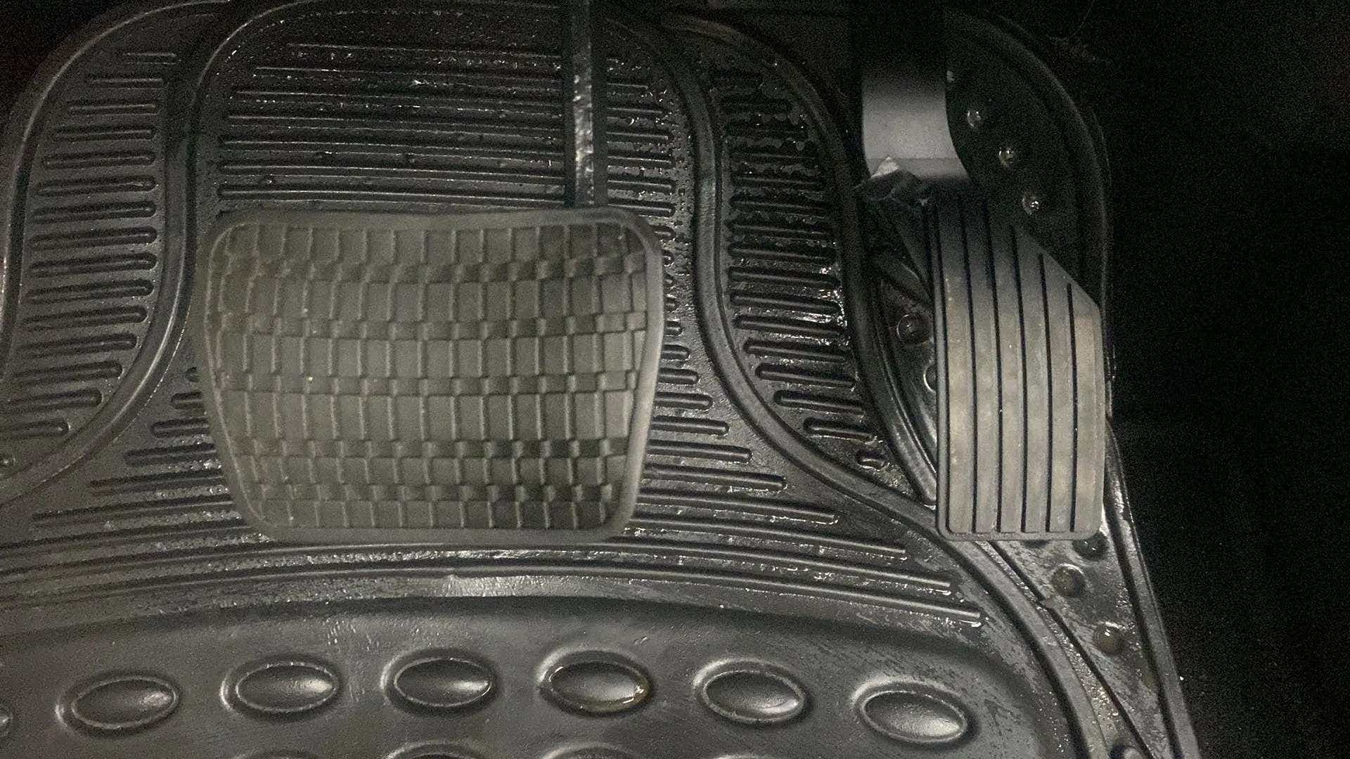 Foot pedals close-up of a Tata Nexon 2017-2023