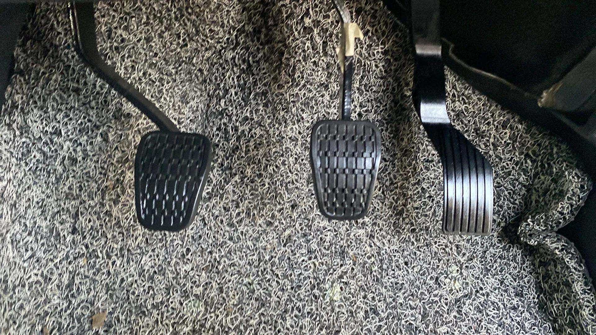 Foot pedal area of a Tata Nexon 2017-2023