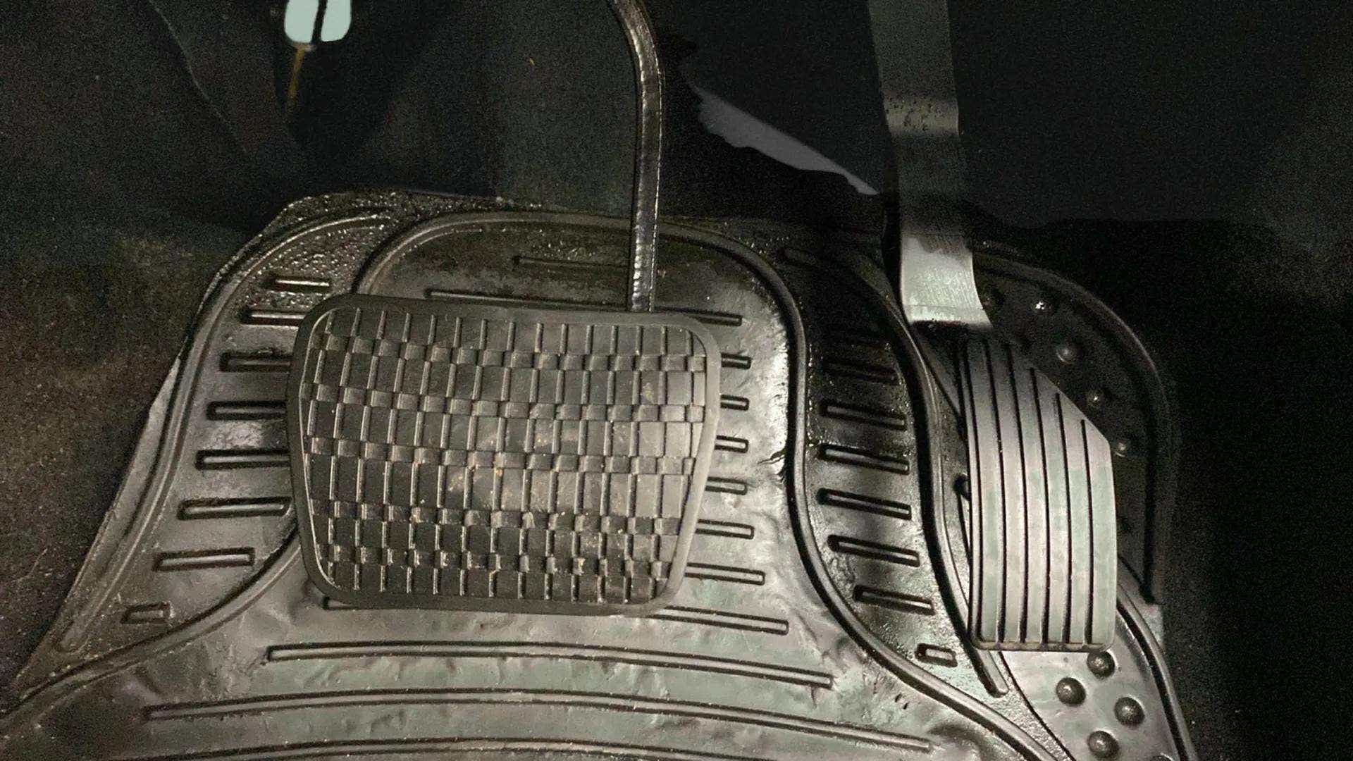 Pedal area of a Tata Nexon 2017-2023