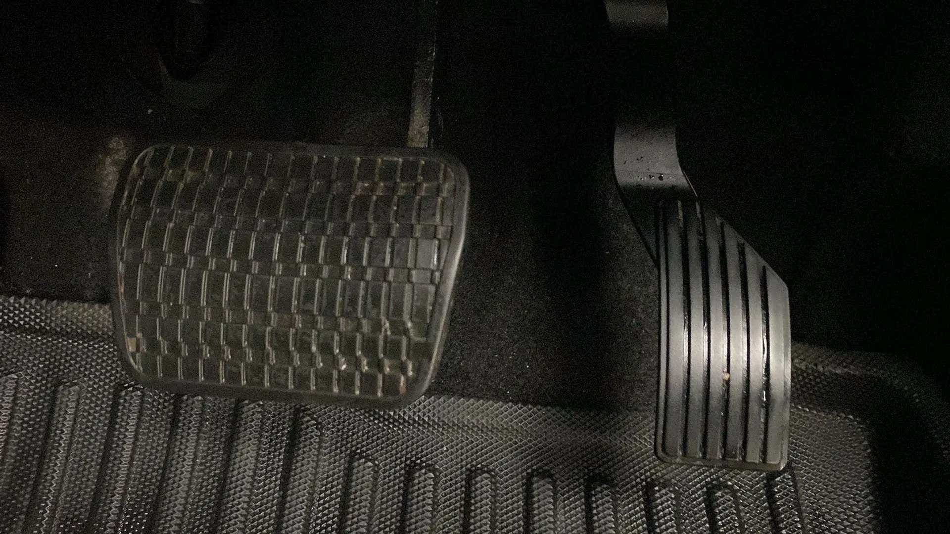 Pedals view of a Tata Nexon 2017-2023