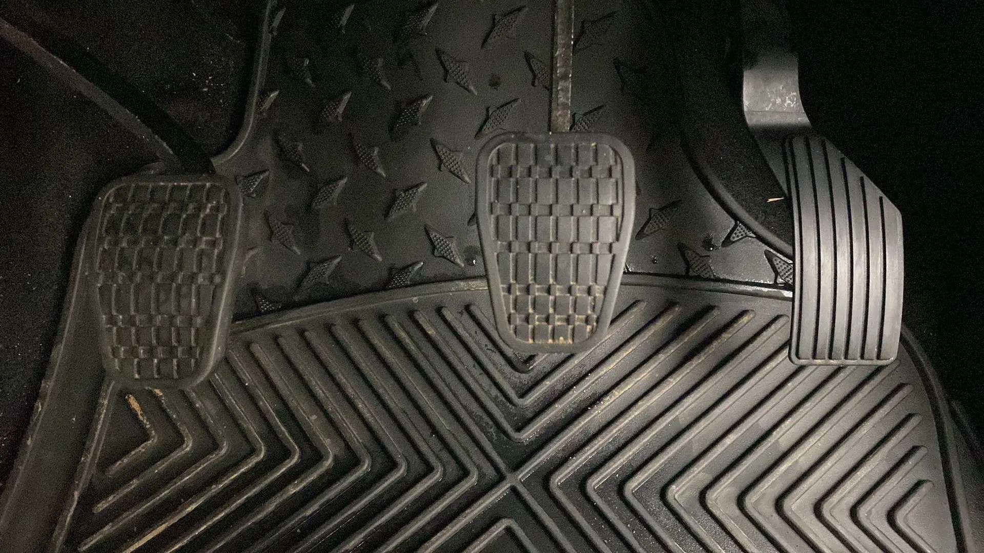 Pedals and floor mat of a Tata Nexon 2017-2023