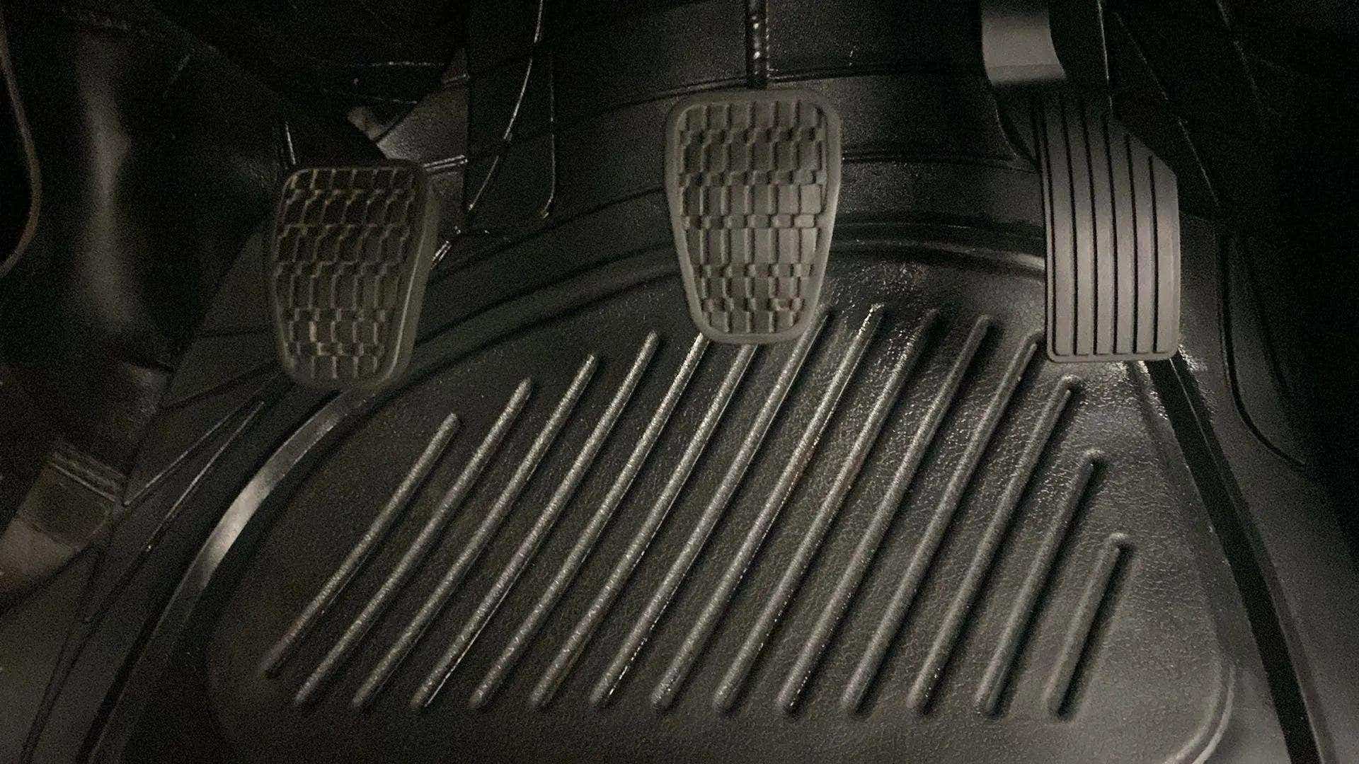 Pedal area of a Tata Nexon 2017-2023