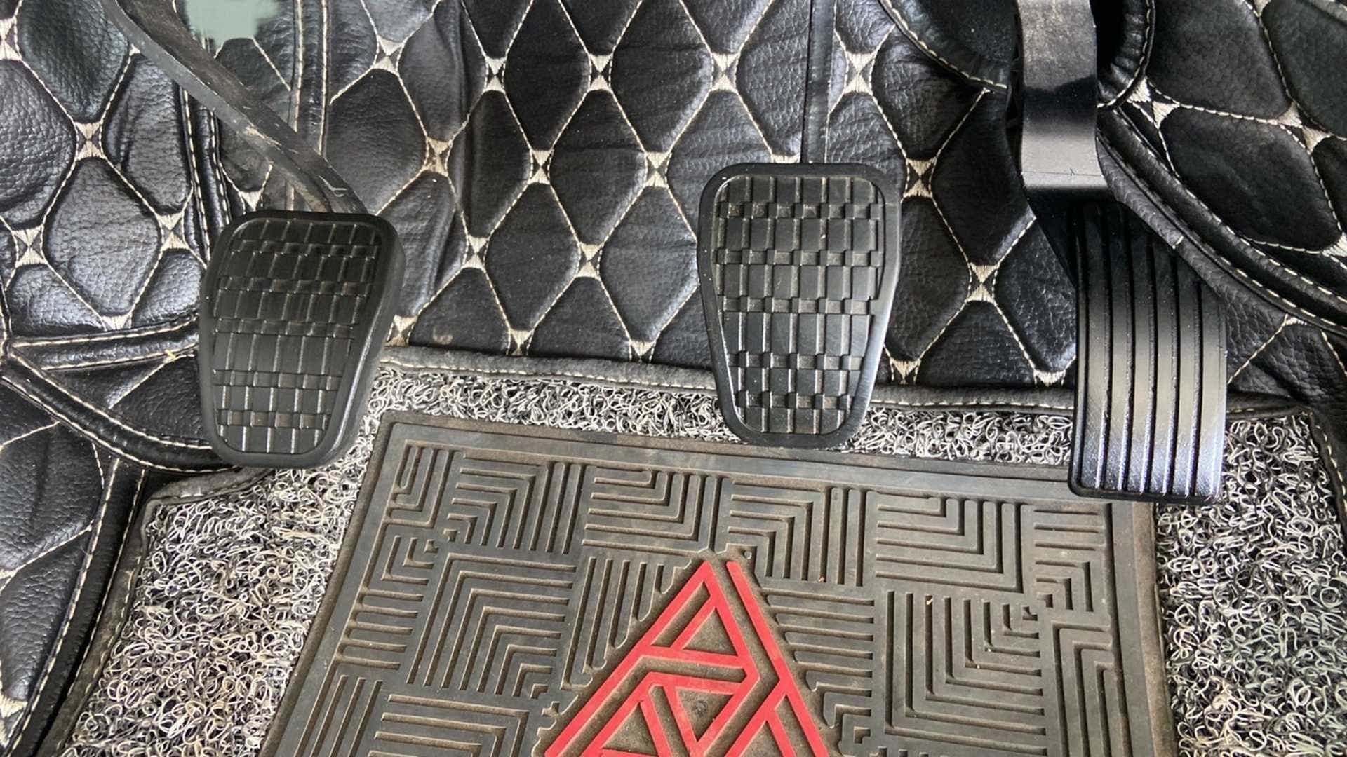 Foot pedal area of a Tata Nexon 2017-2023