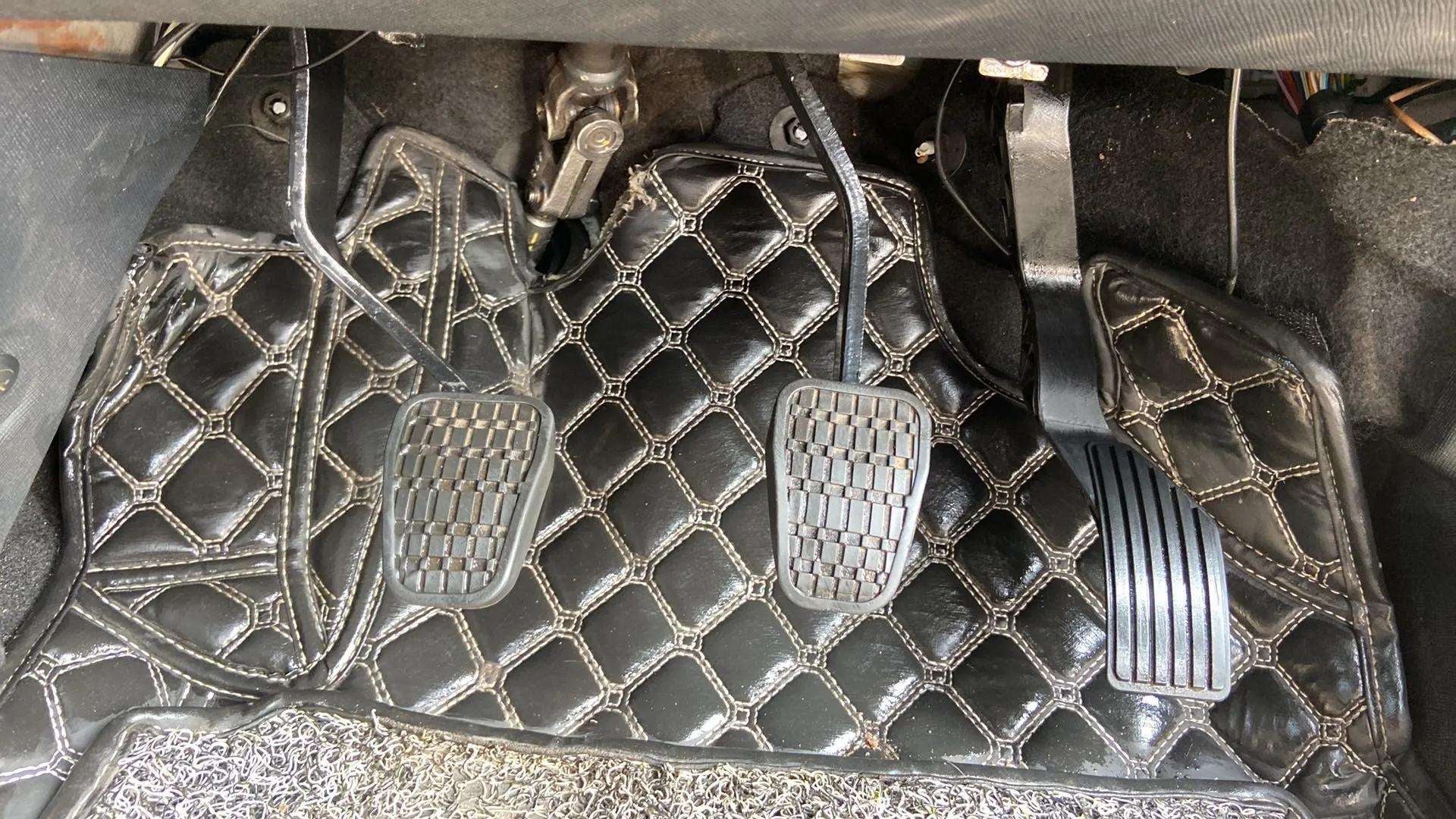 Footwell showing pedals of a Tata Nexon 2017-2023