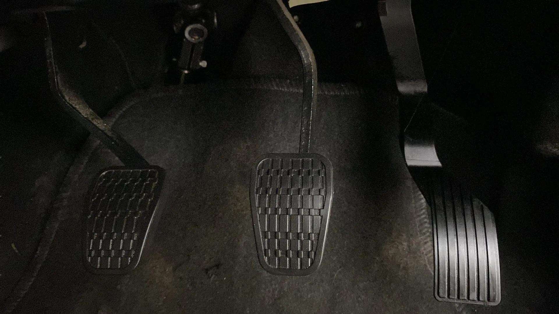 Foot pedal section of a Tata Nexon