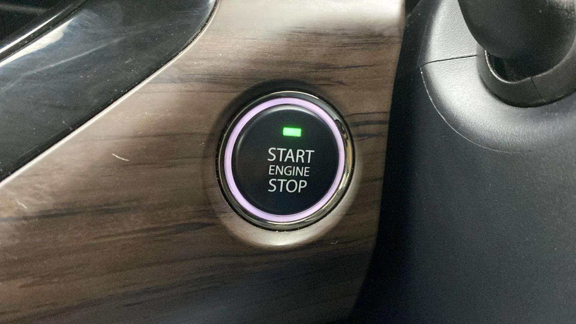 Start engine stop button of a Tata Nexon 2017-2023