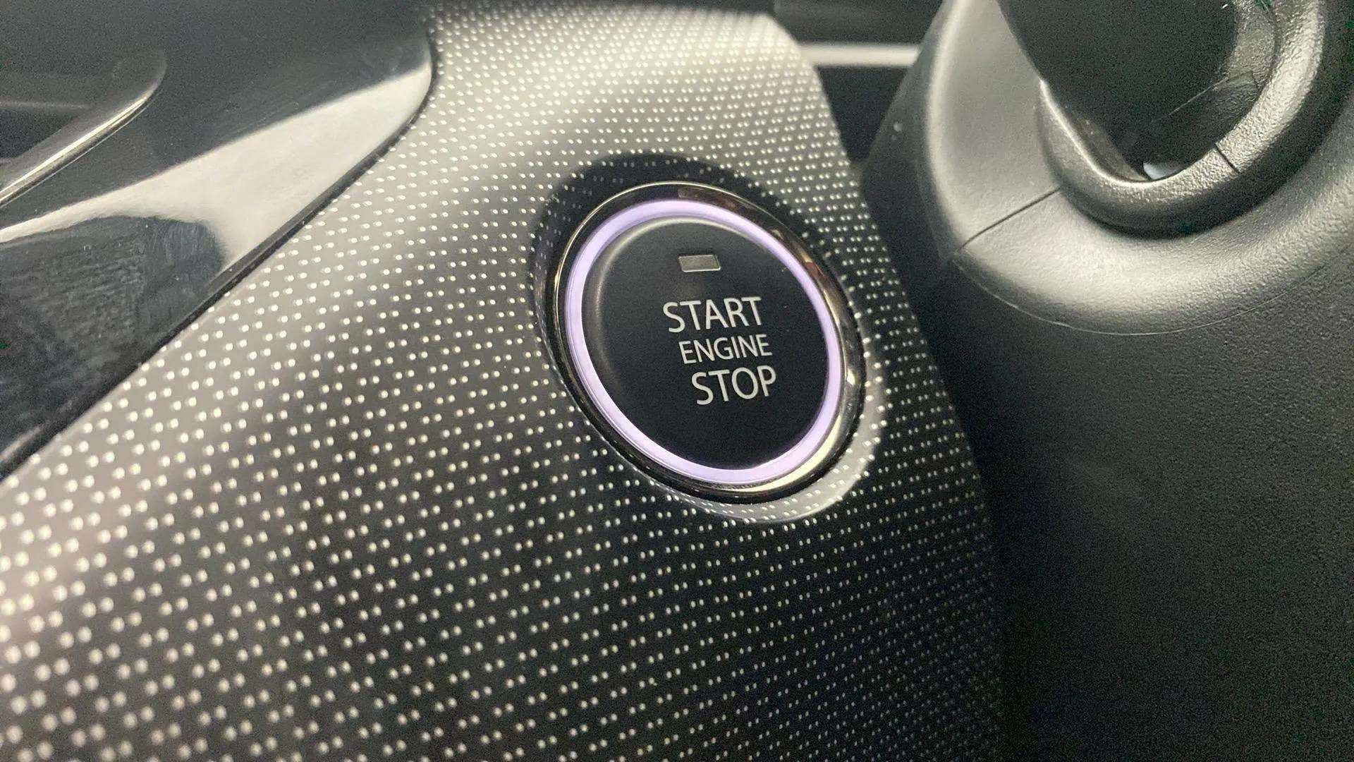Start engine stop button of a Tata Nexon 2017-2023