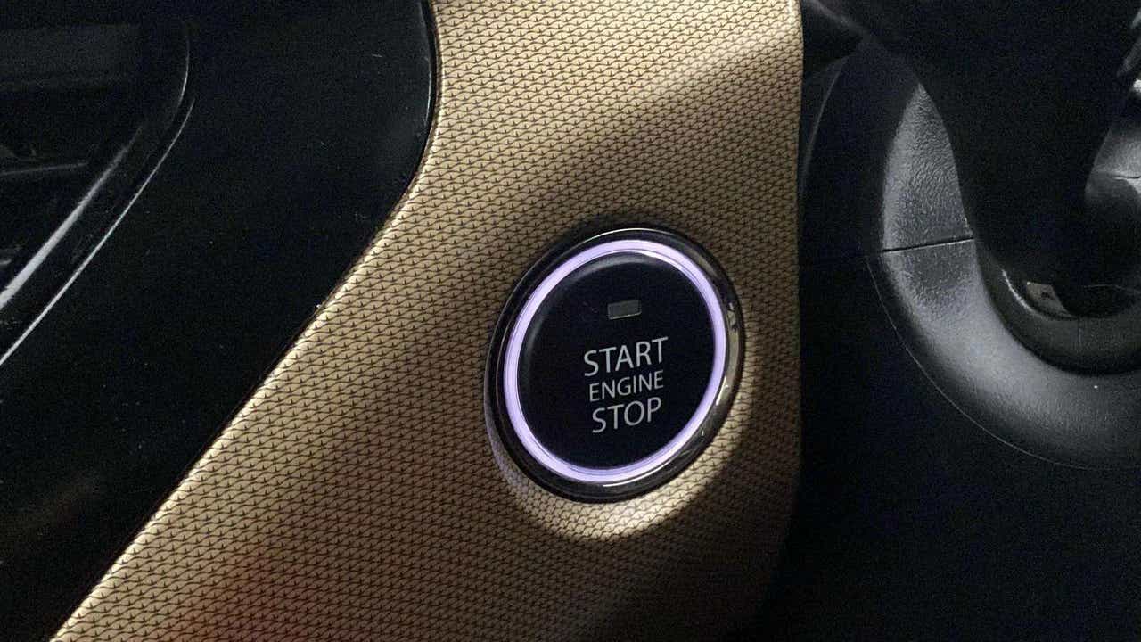 Start engine stop button of a Tata Nexon 2017-2023