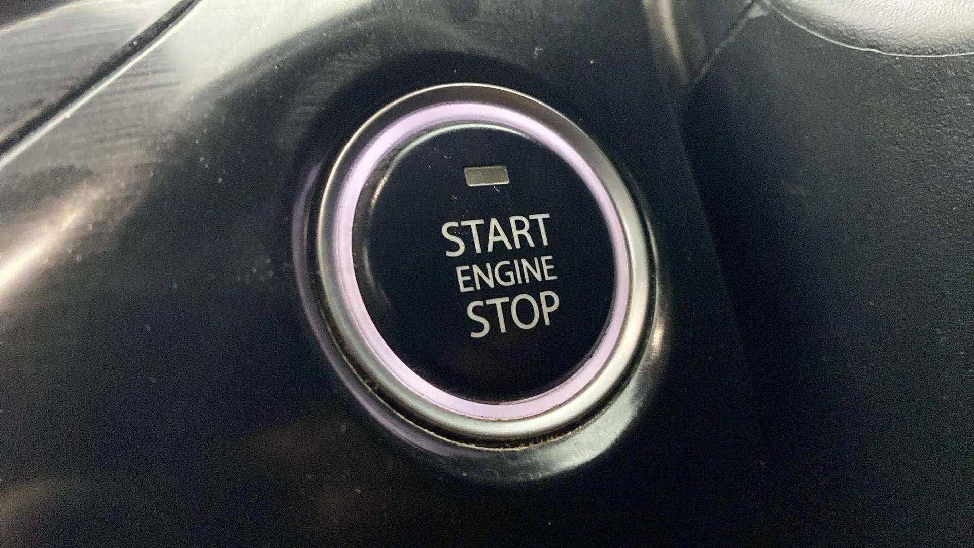 Start stop button of a Tata Nexon 2017-2023