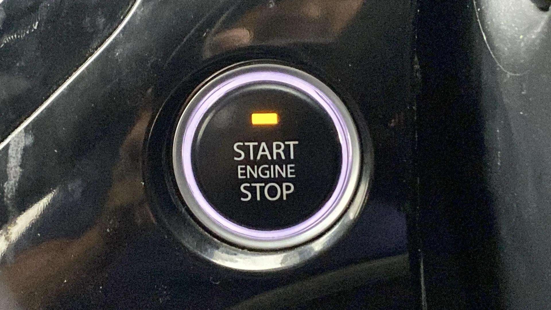 Start stop button of a Tata Nexon 2017-2023