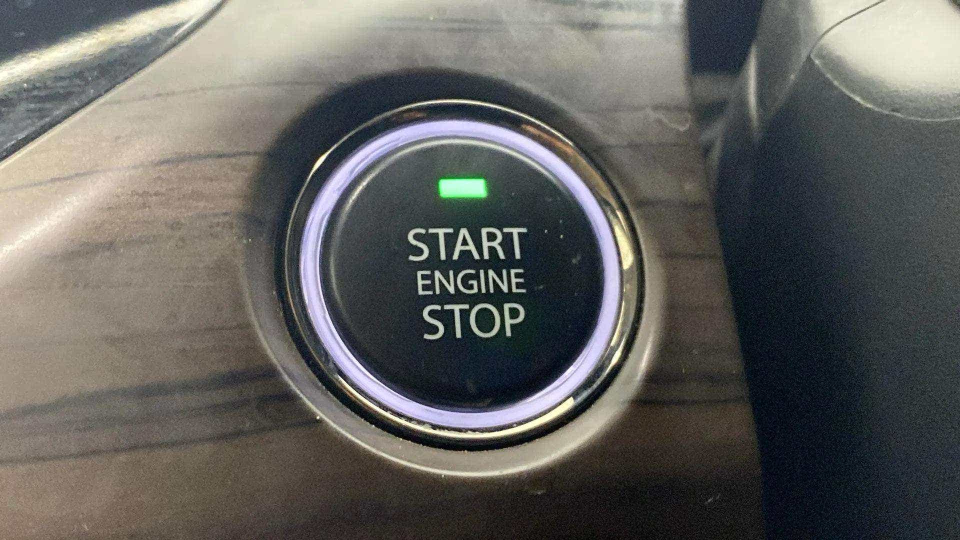 Start stop button of a Tata Nexon 2017-2023