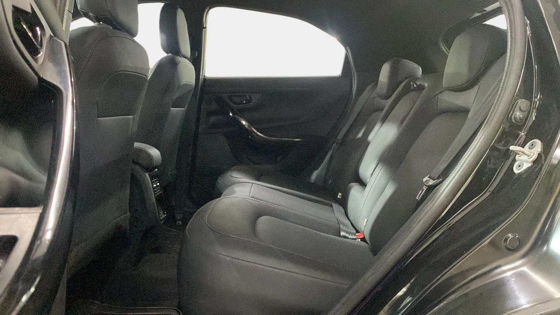 Rear seat view of a Tata Nexon 2017-2023