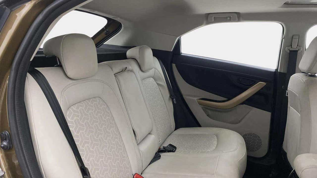Rear seat view of a Tata Nexon 2017-2023