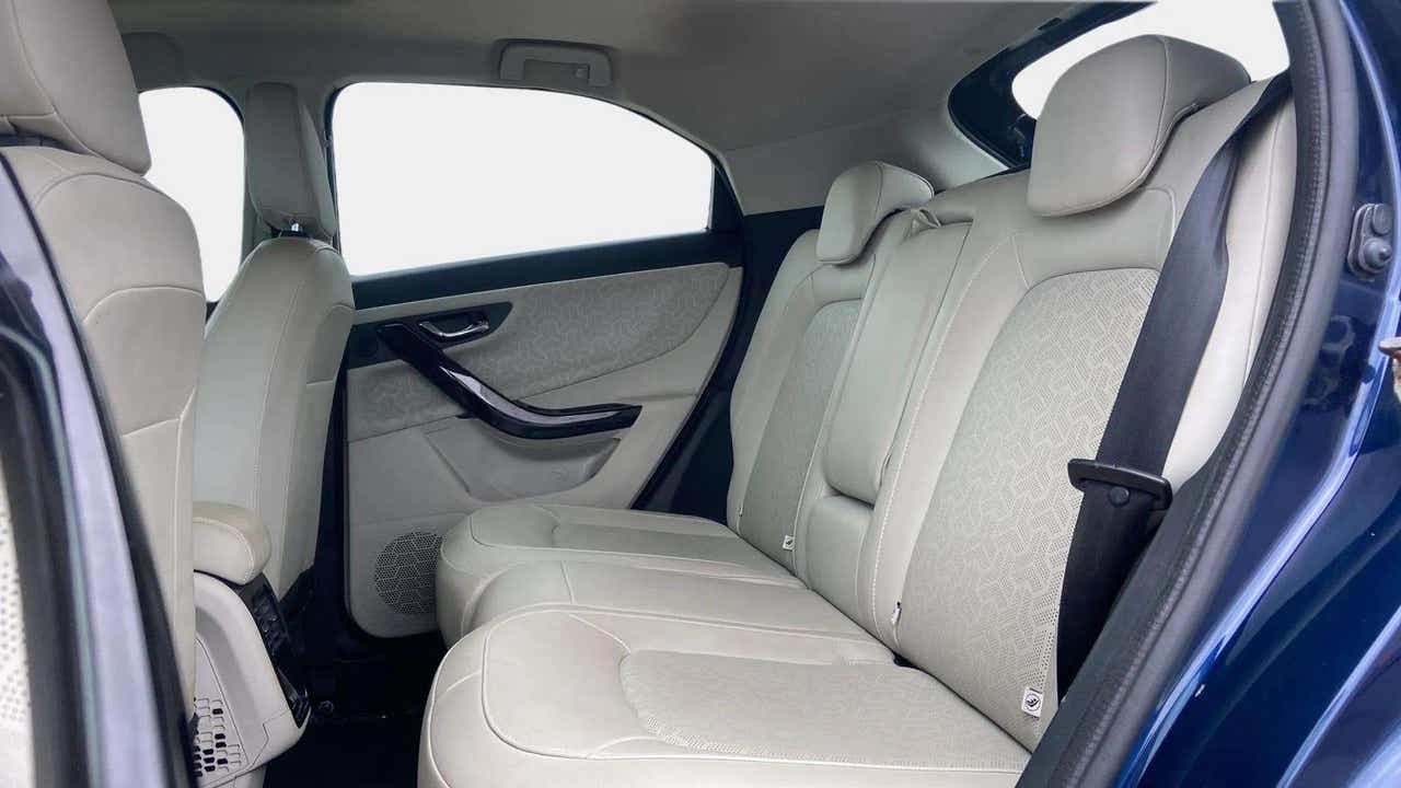 Rear seat view of a Tata Nexon 2017-2023