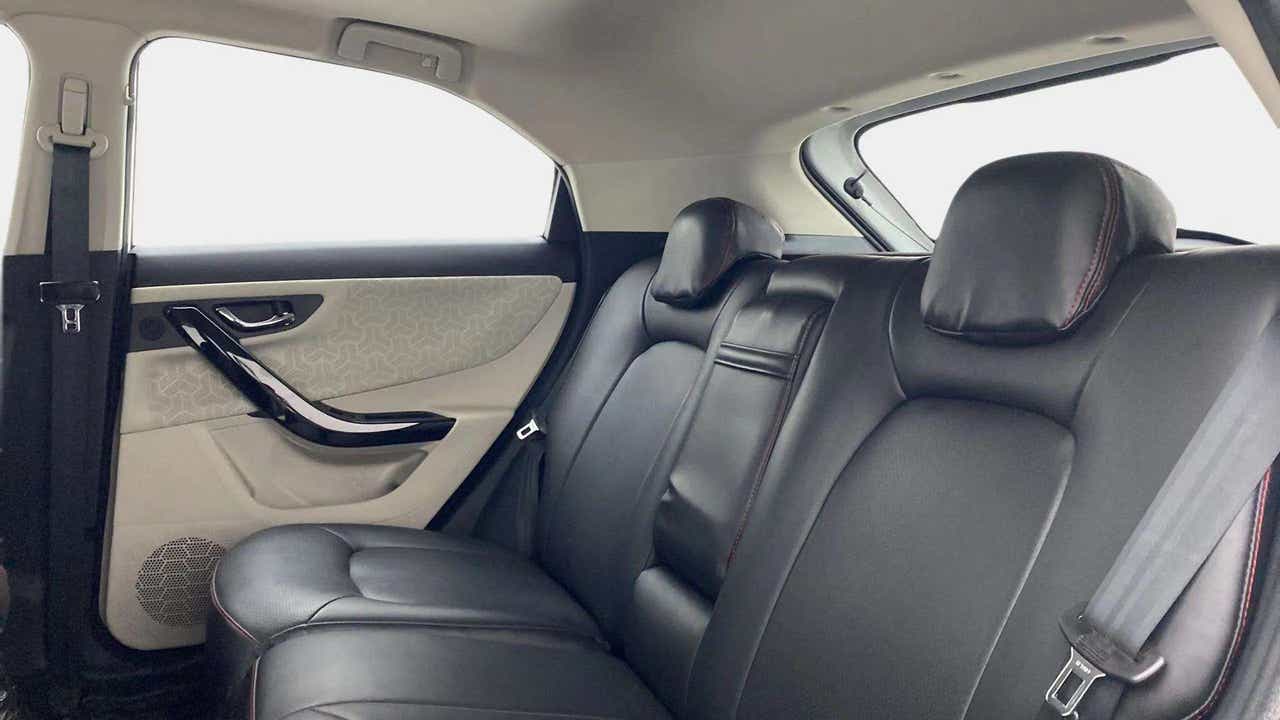 Rear seat and door panel view of a Tata Nexon 2017-2023