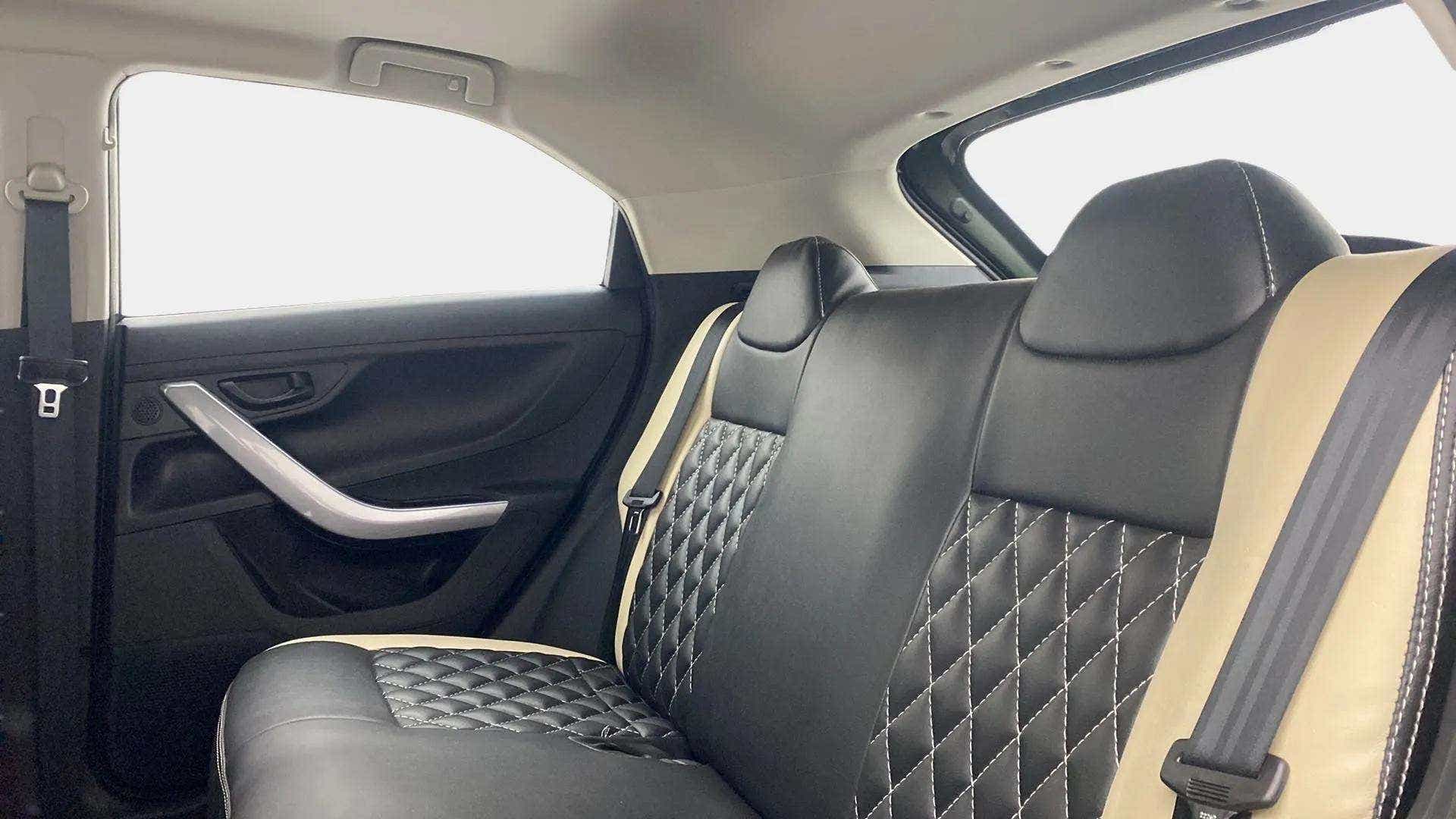 Rear seat view of a Tata Nexon 2017-2023