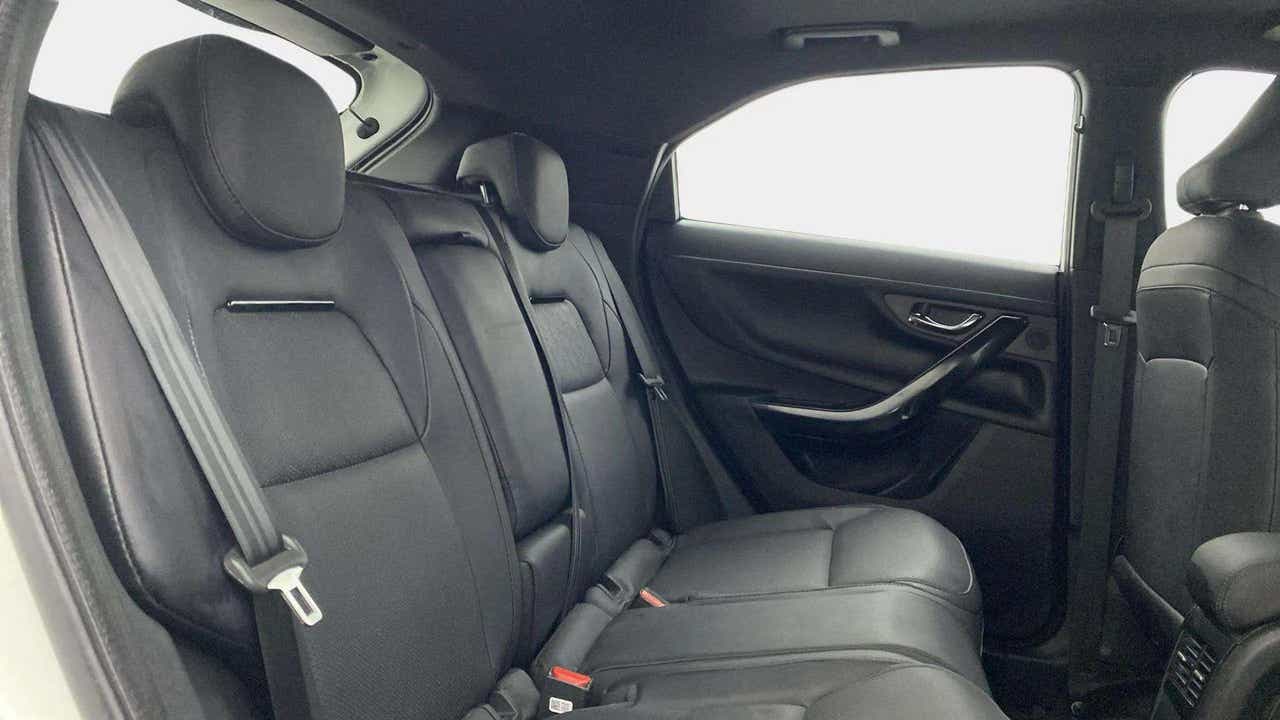 Rear seat view of a Tata Nexon