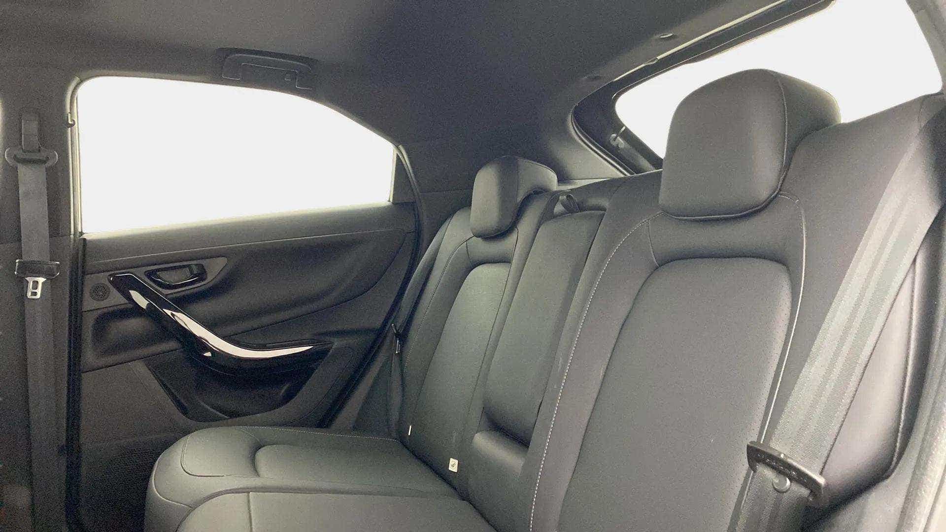 Rear seat view of a Tata Nexon 2017-2023