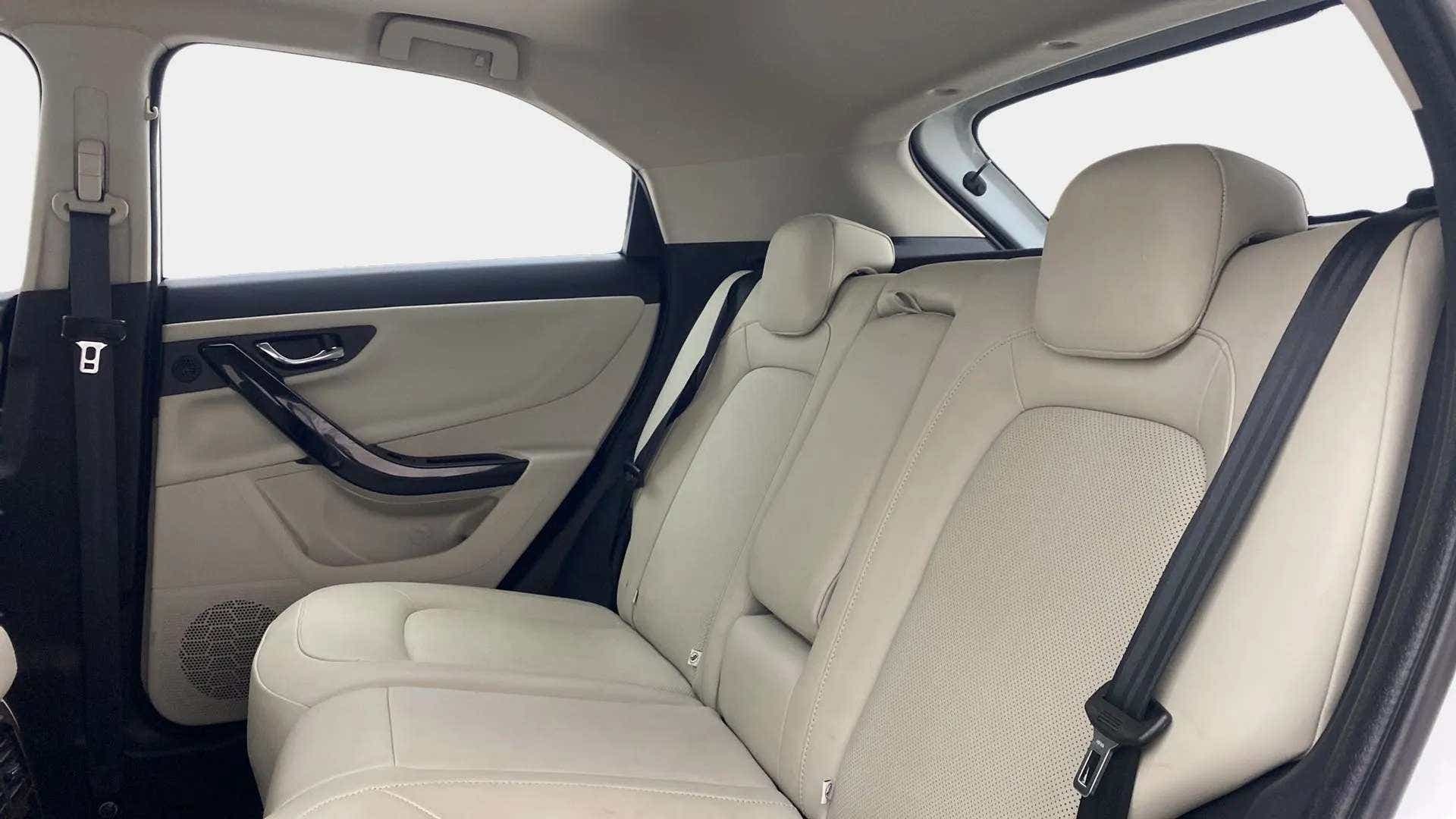 Rear seat view of a Tata Nexon 2017-2023