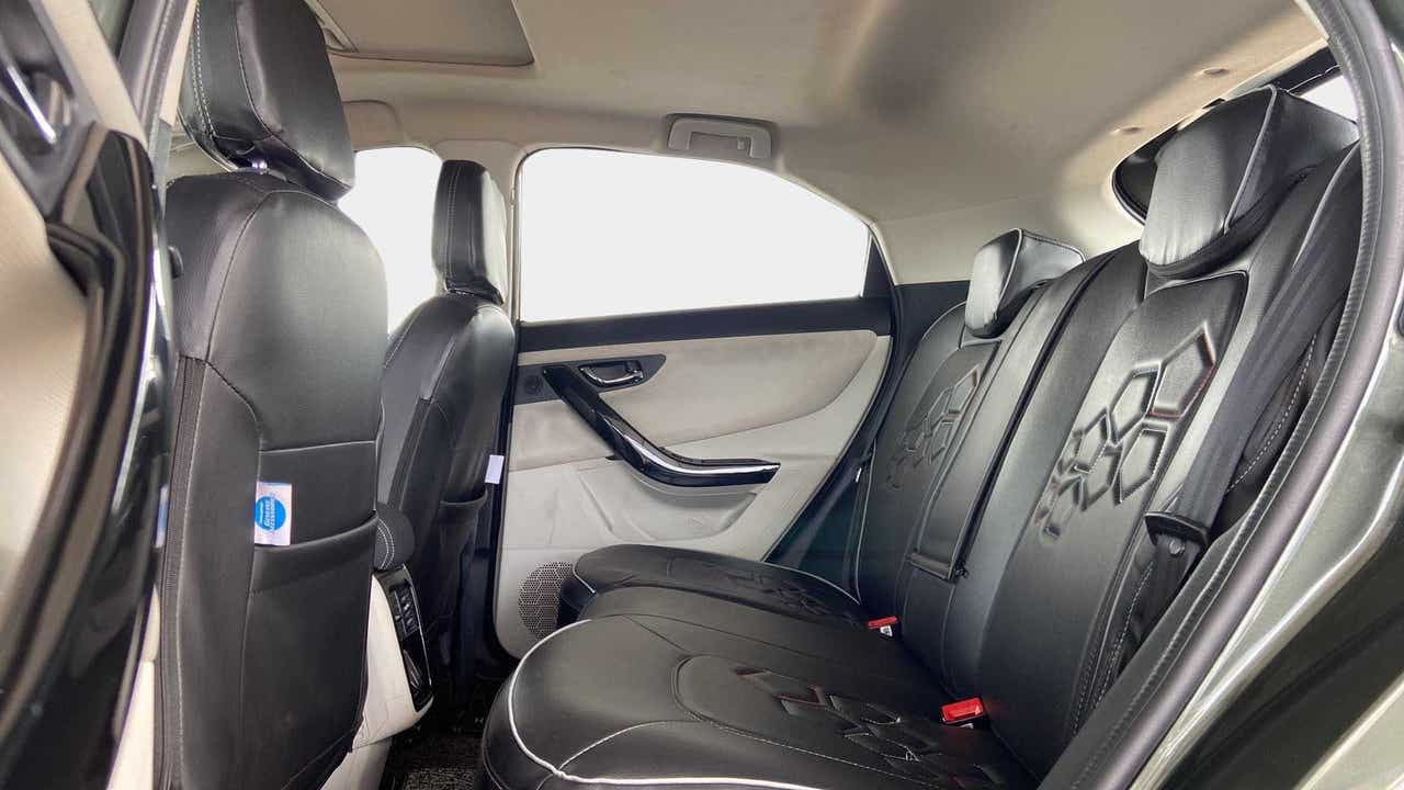 Rear seat view of a Tata Nexon 2017-2023