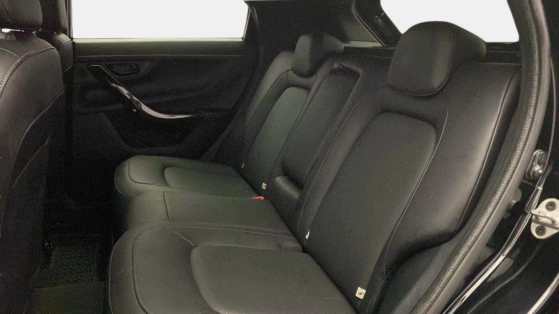 Rear seat view of a Tata Nexon 2017-2023