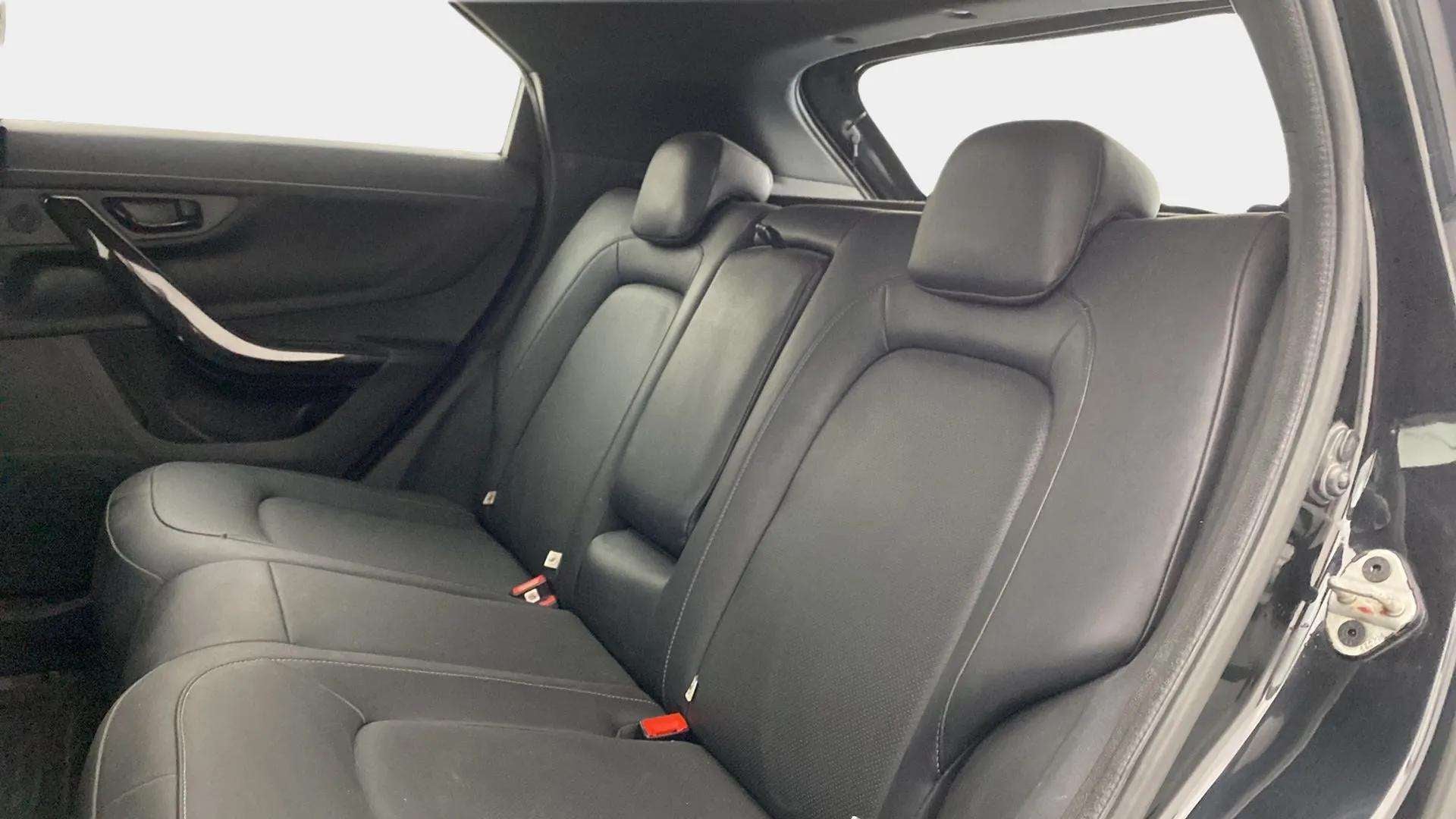 Rear seat view of a Tata Nexon 2017-2023