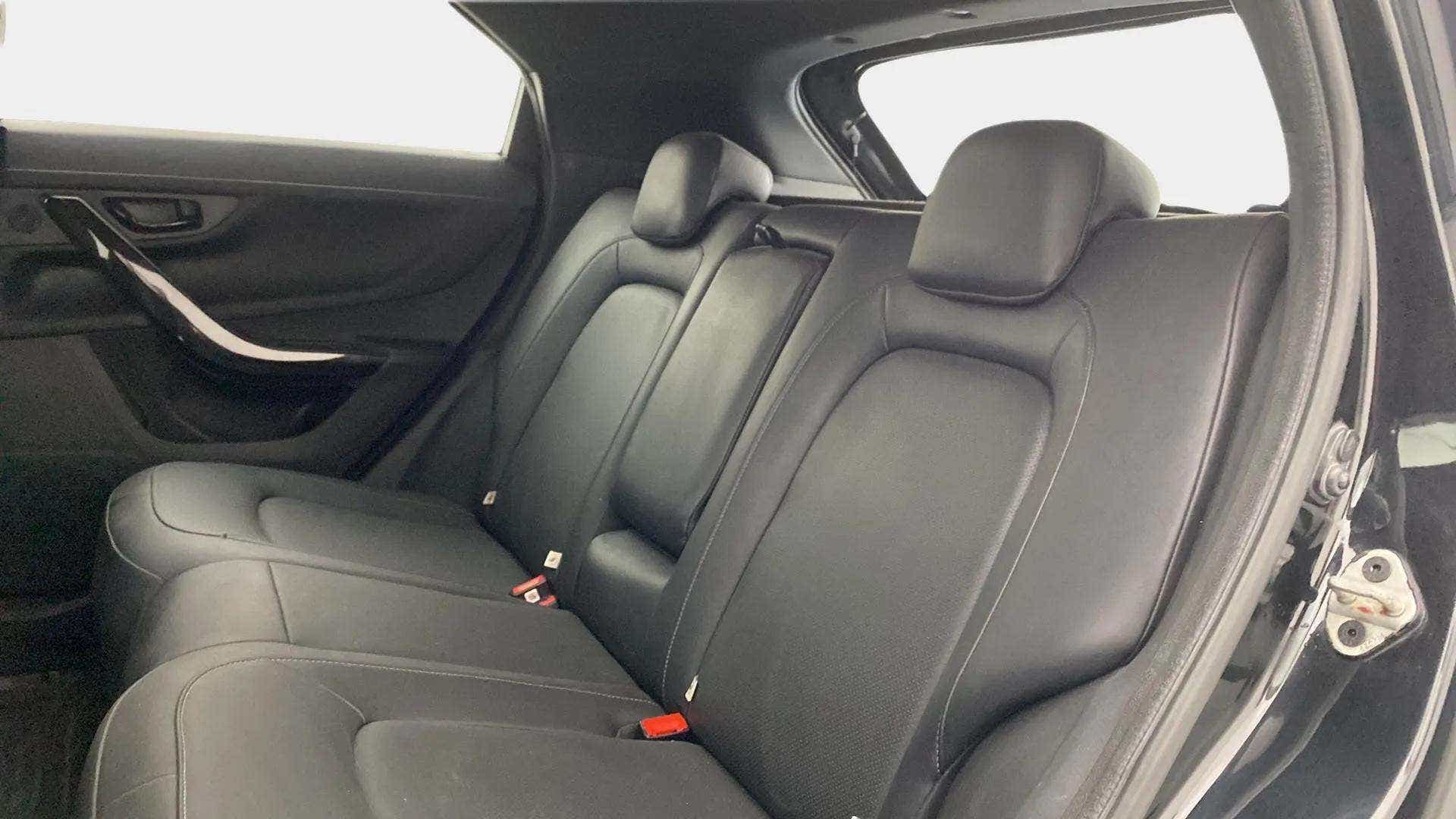 Rear seat view of a Tata Nexon 2017-2023