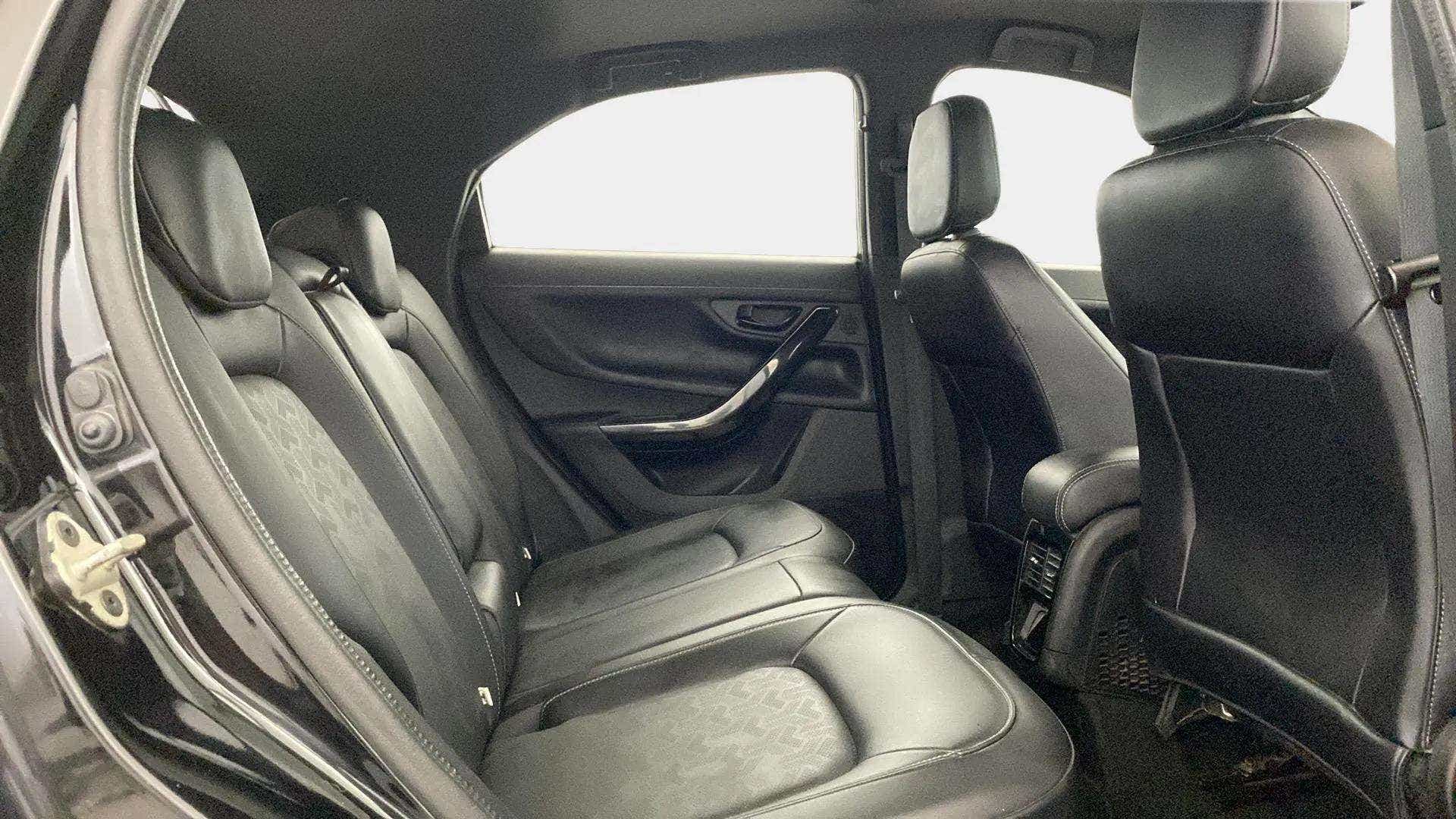 Rear seat view of a Tata Nexon 2017-2023