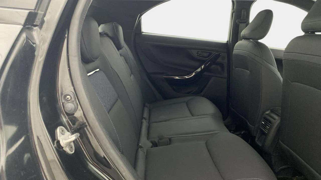 Rear seat view of a Tata Nexon