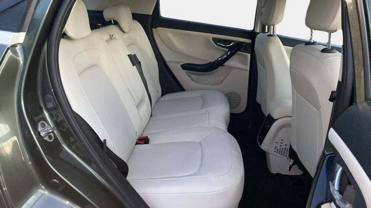 Rear seat view of a Tata Nexon 2017-2023