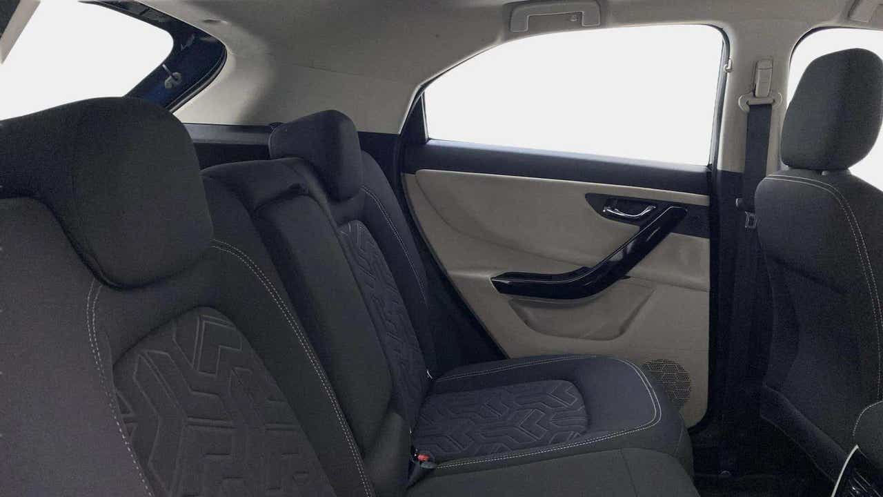 Rear seat view of a Tata Nexon 2017-2023