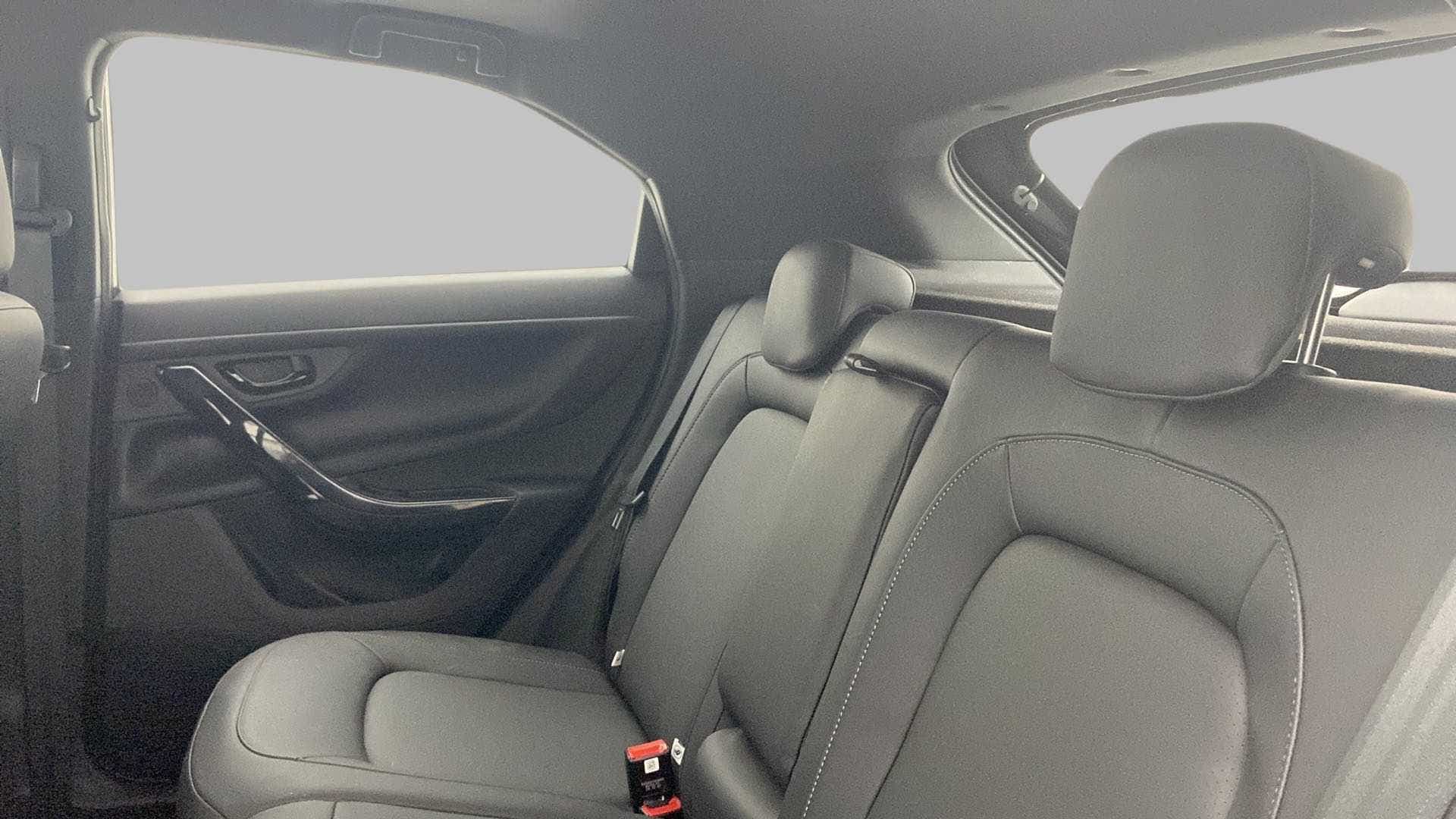 Rear seat view of a Tata Nexon 2017-2023